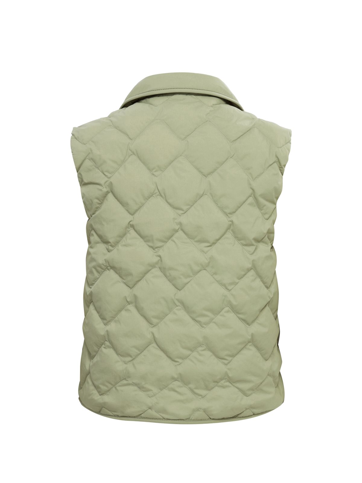 아이더(EIDER) THERMOLOCK (써모락) 여성 슬림 블렌드 패딩 베스트_Light Khaki_DWU26642K6