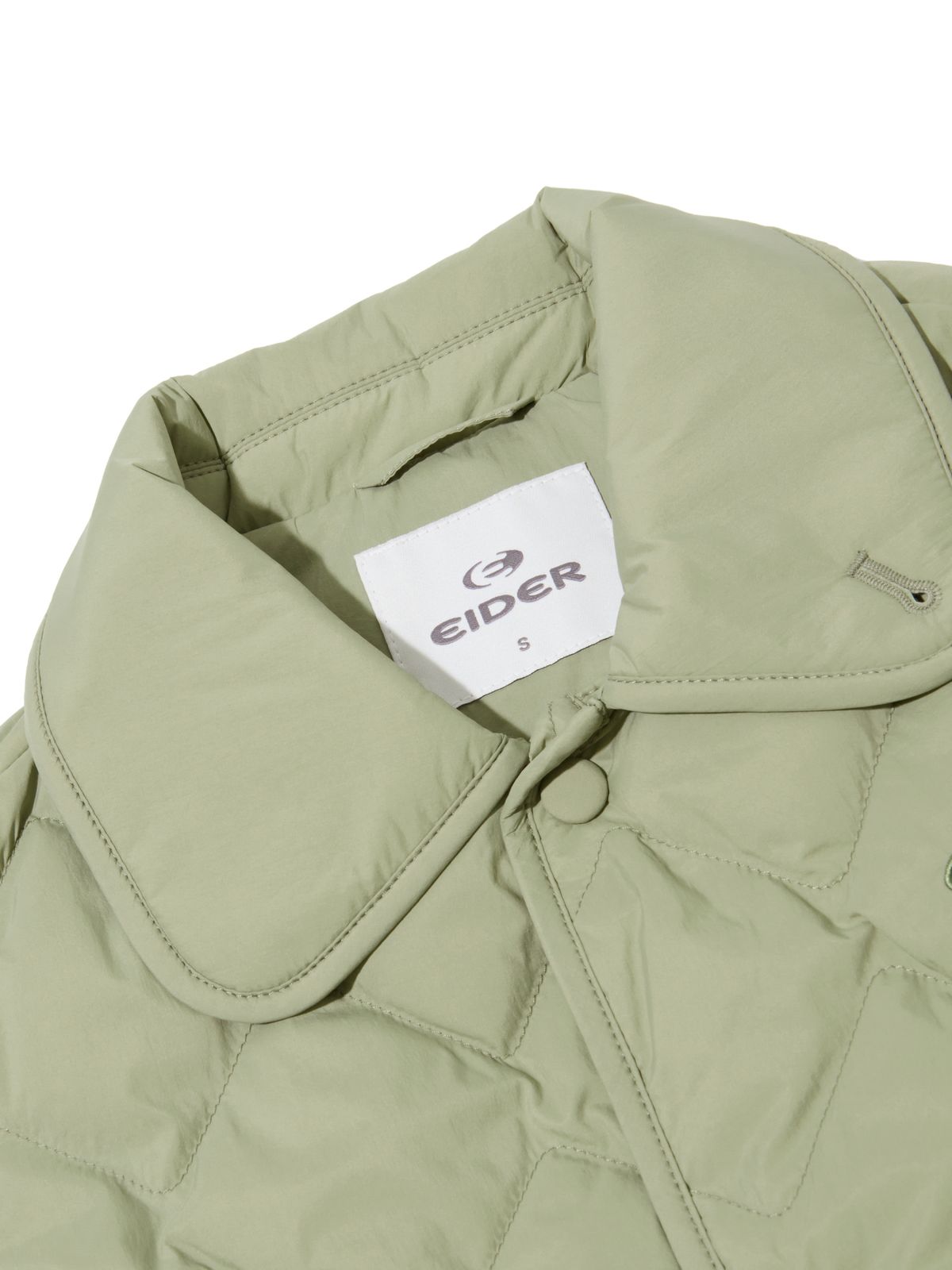 아이더(EIDER) THERMOLOCK (써모락) 여성 슬림 블렌드 패딩 베스트_Light Khaki_DWU26642K6