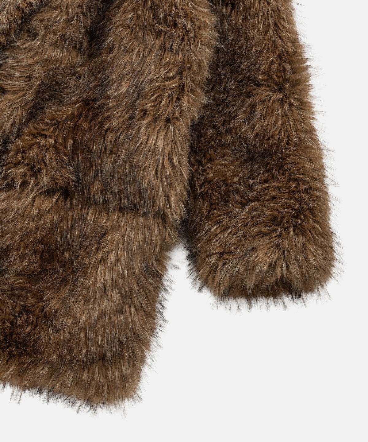 인스턴트펑크(INSTANTFUNK) [가을S PICK] VINTAGE RACOON FUR COAT - BROWN