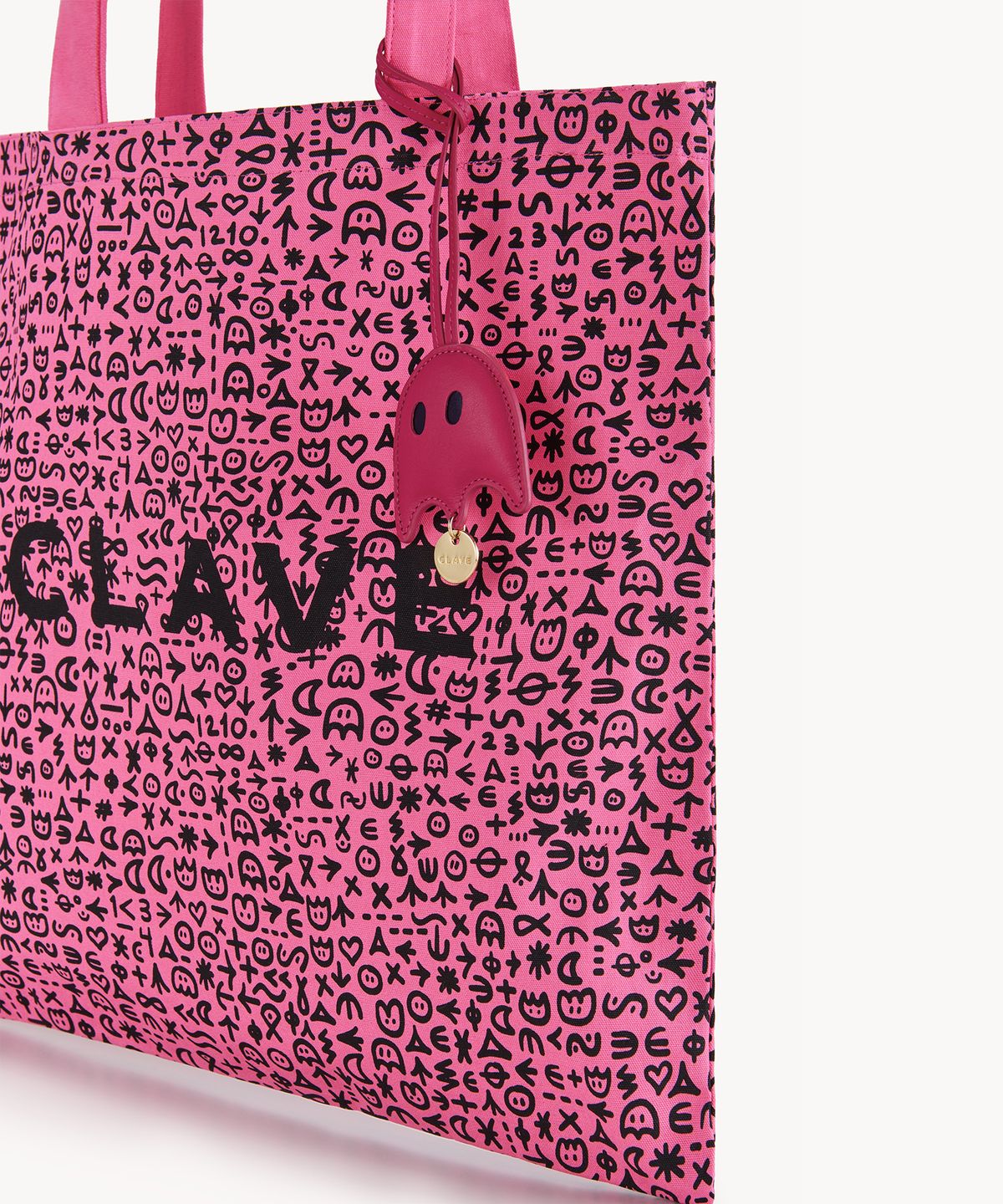 끌라베(CLAVE) RIOJEE ECOBAG_Pink