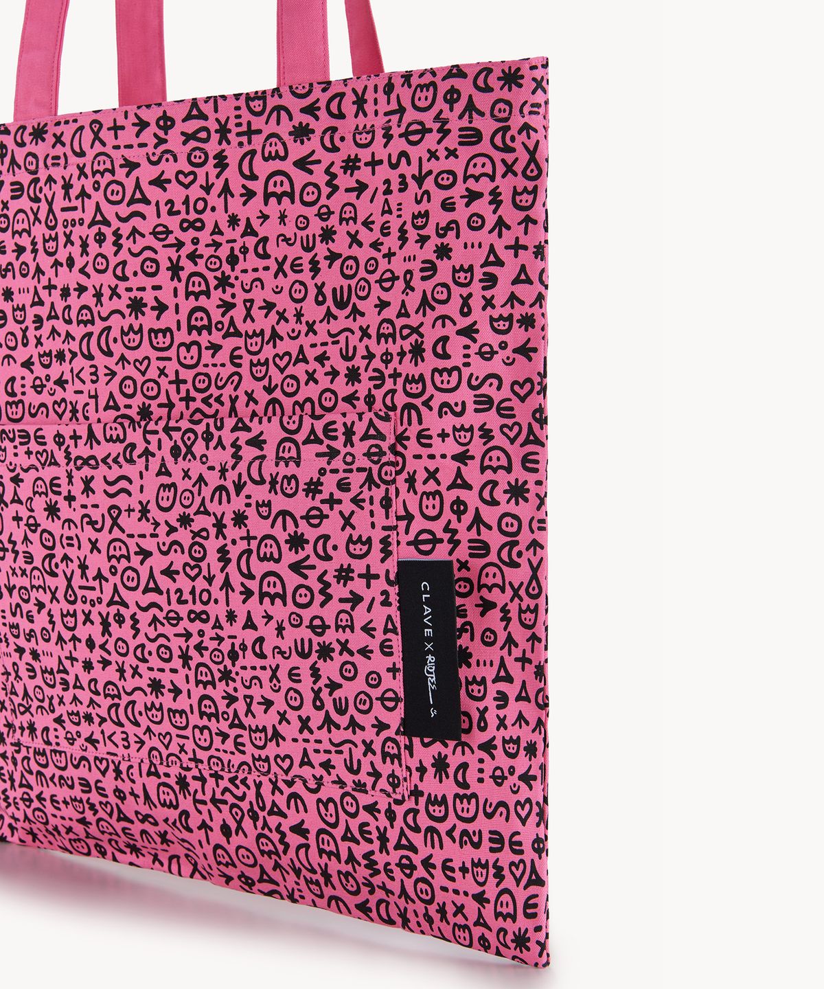 끌라베(CLAVE) RIOJEE ECOBAG_Pink