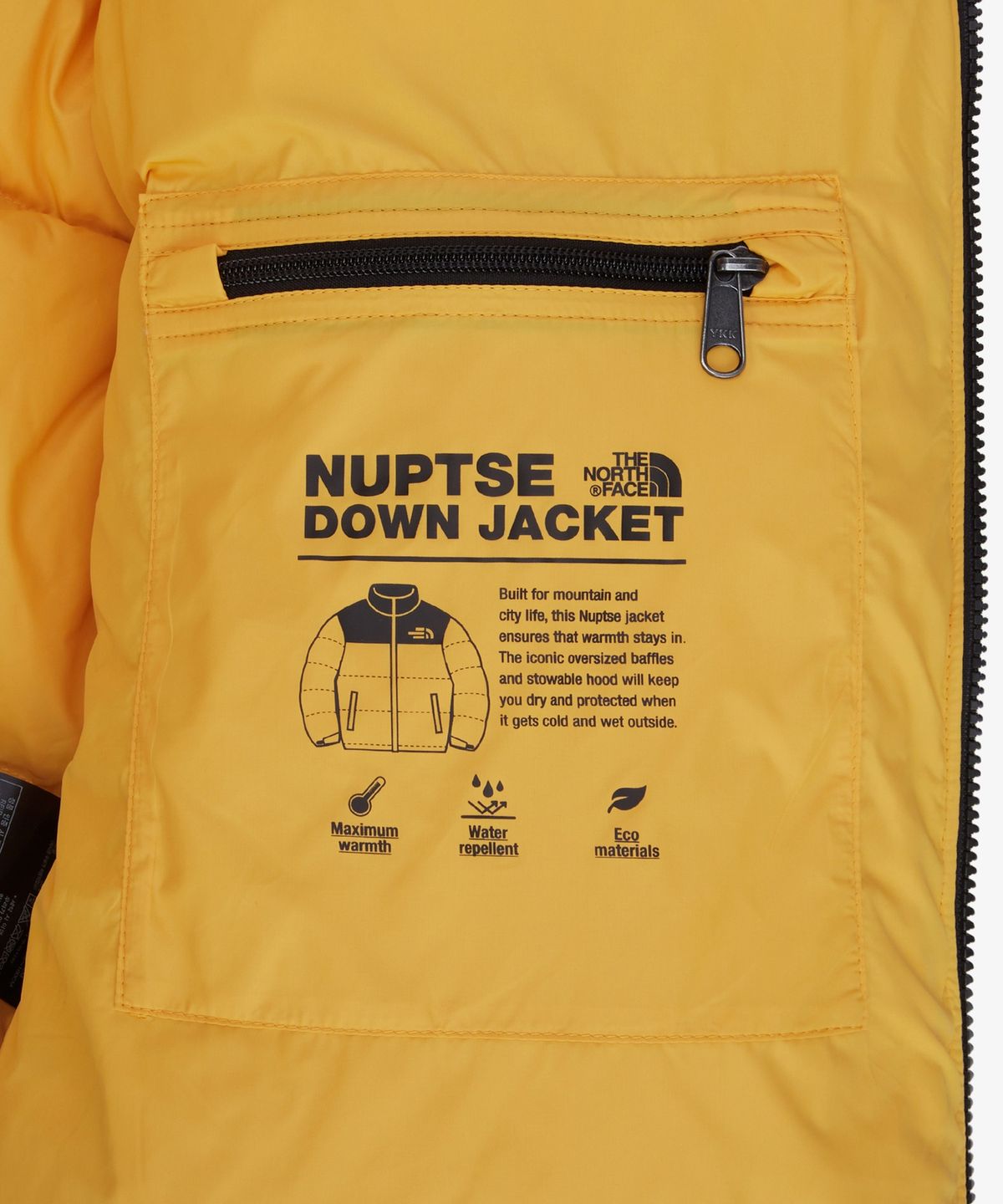 노스페이스(THE NORTH FACE) NJ1DS75G 남성 1996 레트로 눕시 다운 자켓 YELLOW