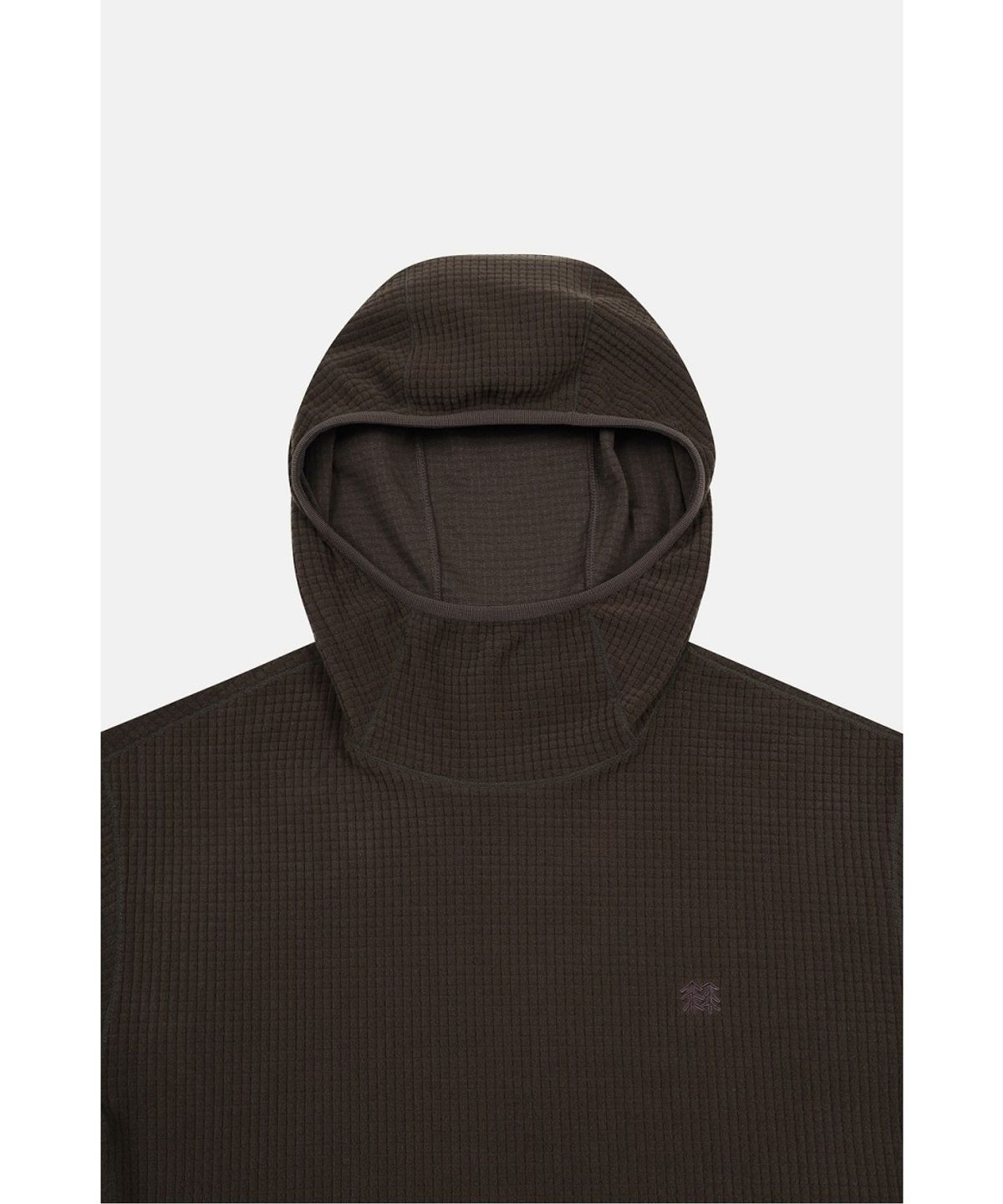 코오롱스포츠(KOLON SPORT) 남성 파워그리드 후드 티셔츠 TLTBW26631BRW
