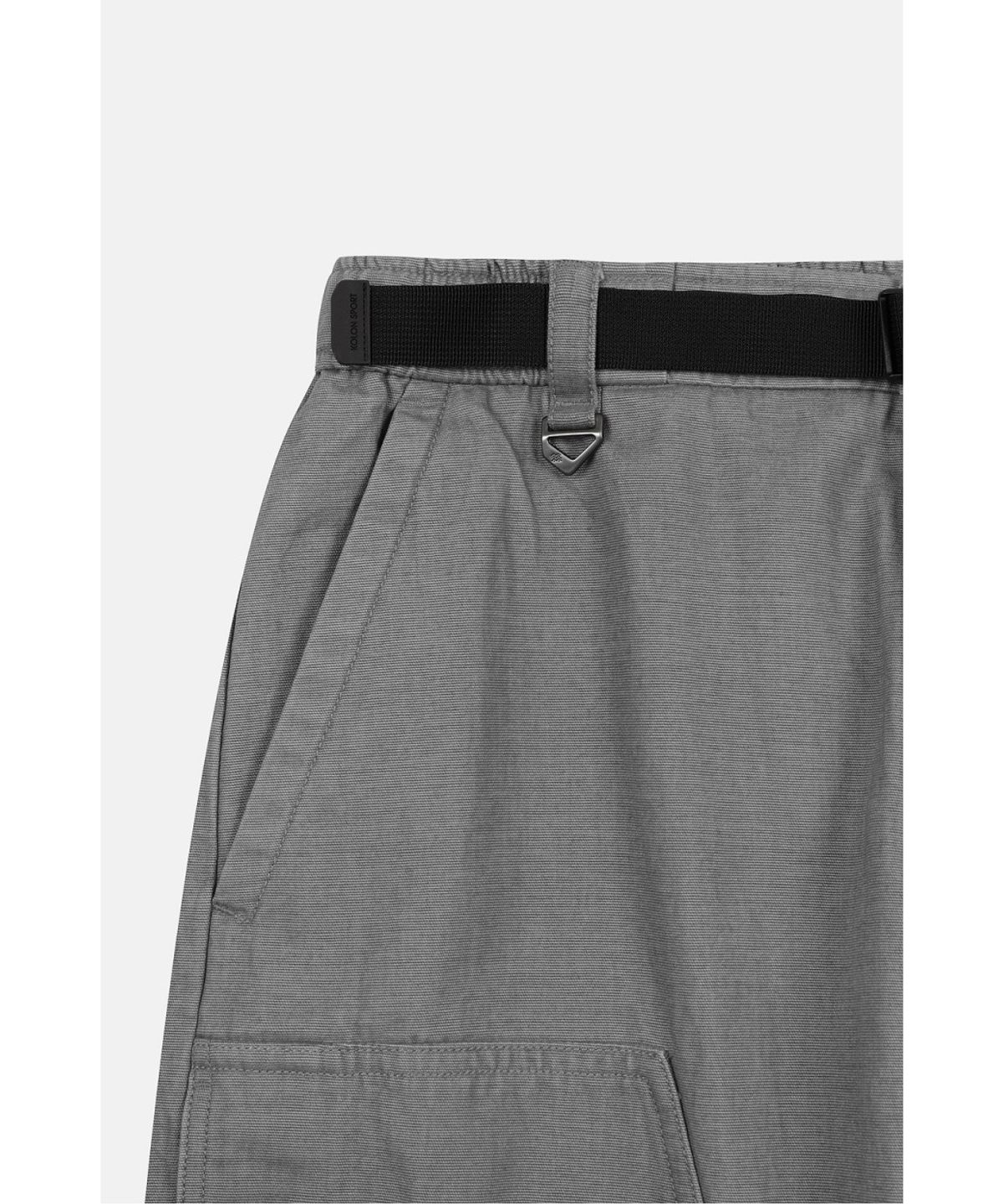 코오롱스포츠(KOLON SPORT) 남성 워시드 루즈핏 워크 팬츠 TLPNW26551MGY