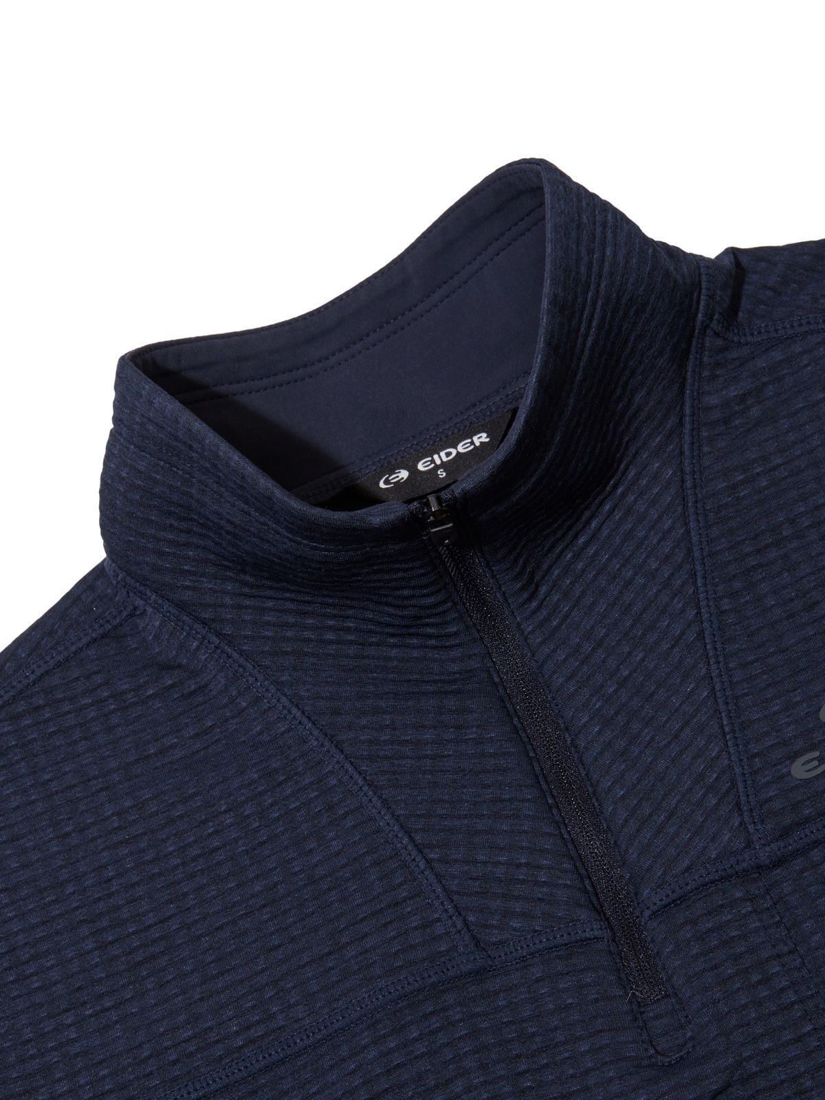 아이더(EIDER) AERO WAVE (에어로 웨이브) 여성 짚업 티셔츠_Dark Navy_DWW26206N9