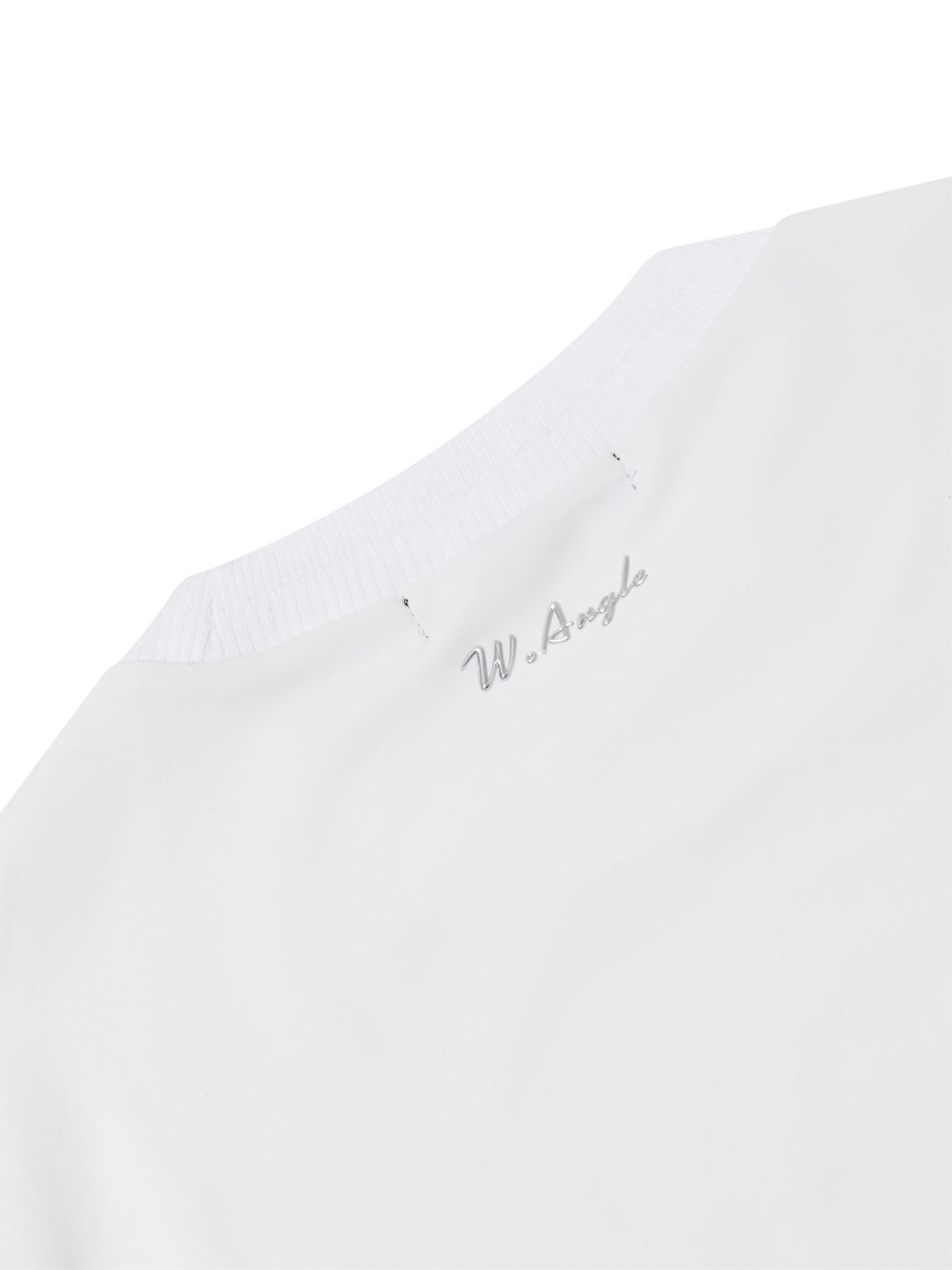 와이드앵글(WIDEANGLE) CO 혼디어 포인트 라운드넥 스웻셔츠 L_Off White