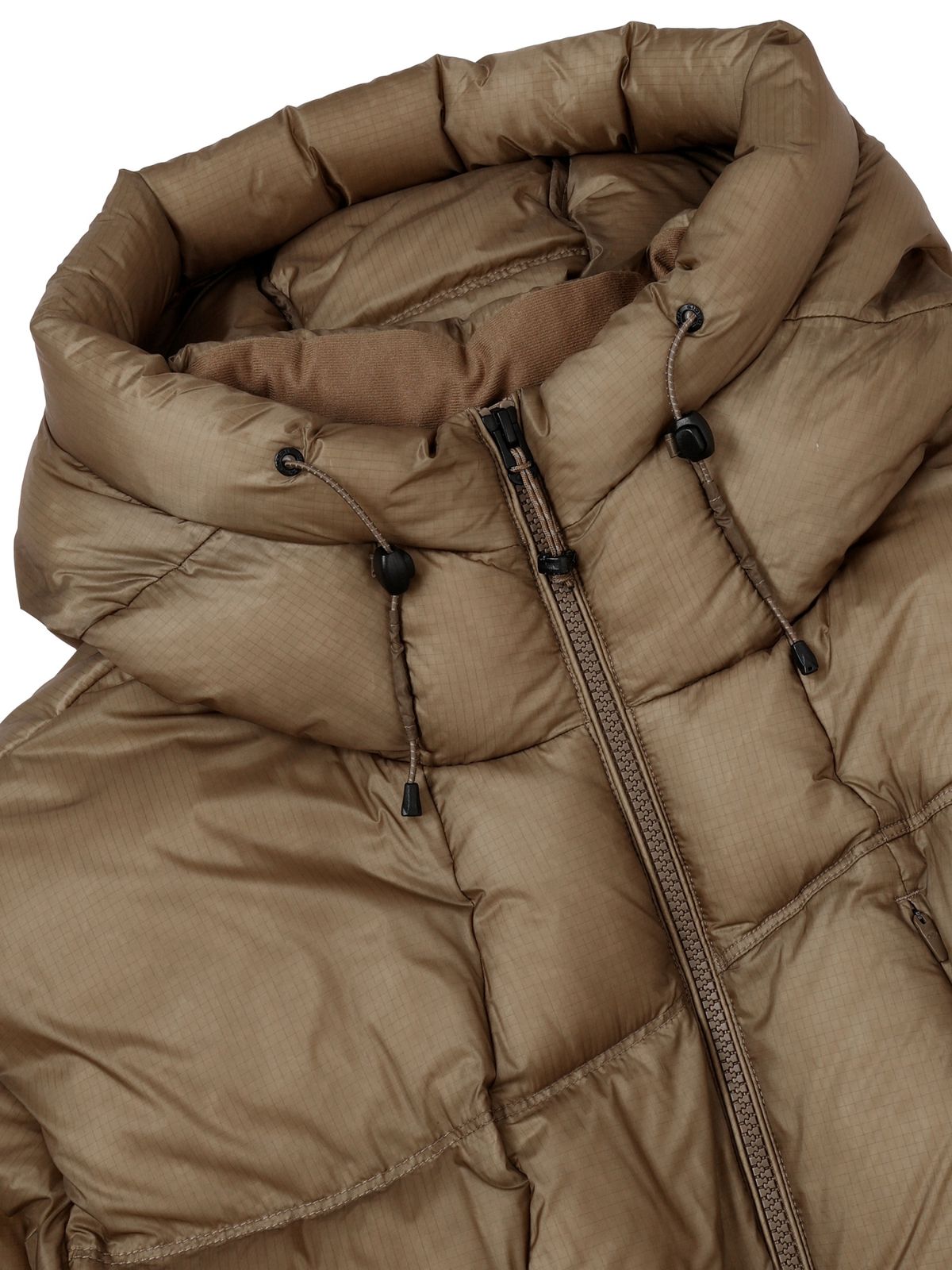 아이더(EIDER) GRATINUM (그래티넘) 남성 후디드 푸퍼 구스 다운 자켓_Beige_DMW26511E2