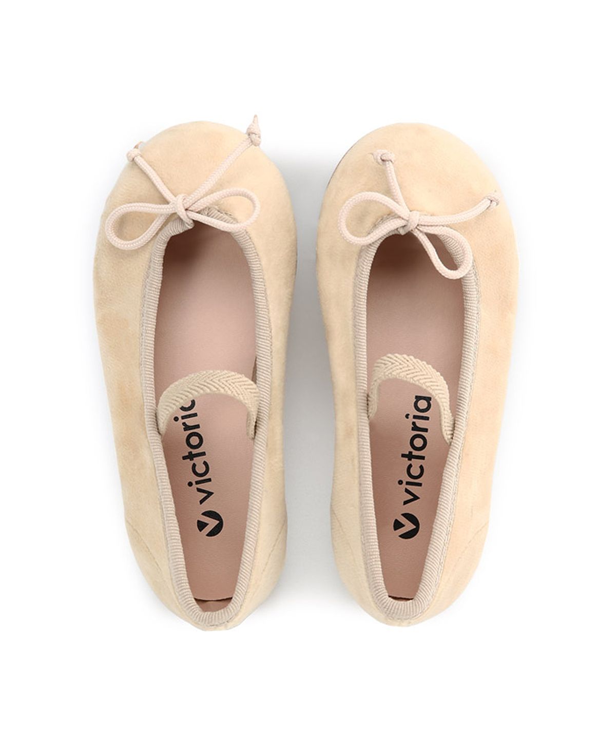 빅토리아슈즈 키즈(VICTORIA SHOES KIDS) 아동 쿵푸 엘라스티코 발레리나 (J1080118-BEIGE)