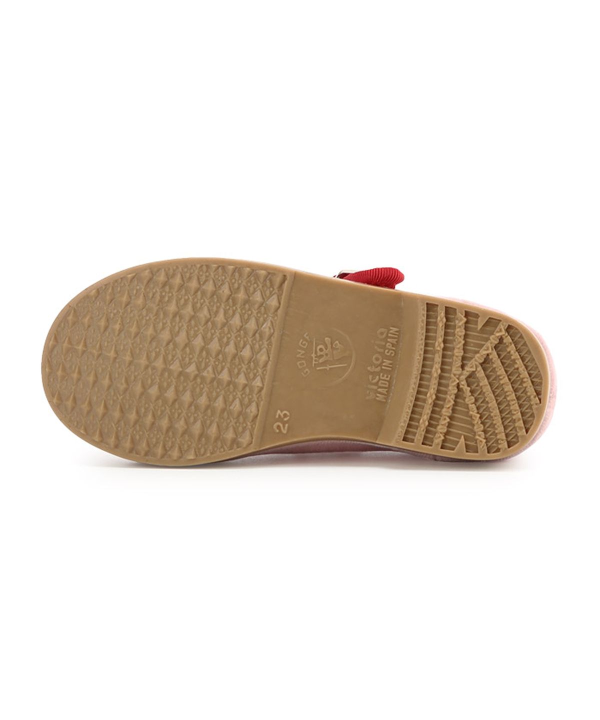 빅토리아슈즈 키즈(VICTORIA SHOES KIDS) 아동 쿵푸 메르세데스 벨벳 콘트라스트 (J1080119-ROSA)