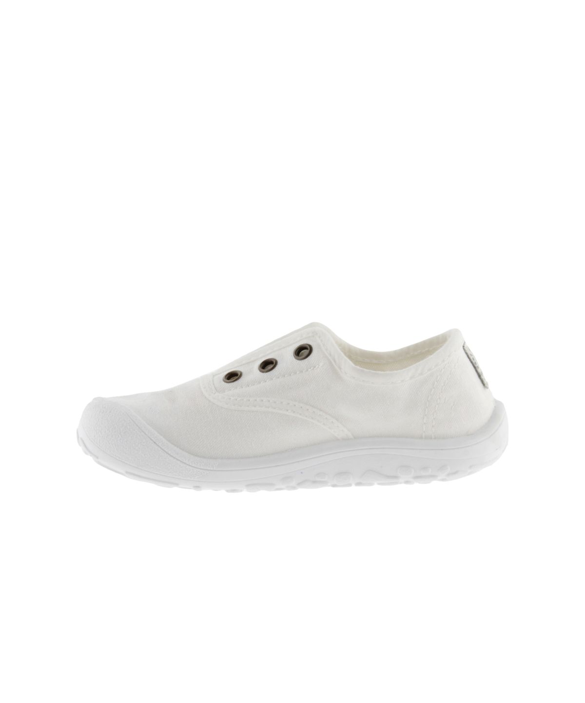 빅토리아슈즈 키즈(VICTORIA SHOES KIDS) 보스코 베어풋 코튼 스니커즈 (1370110-BLANCO)