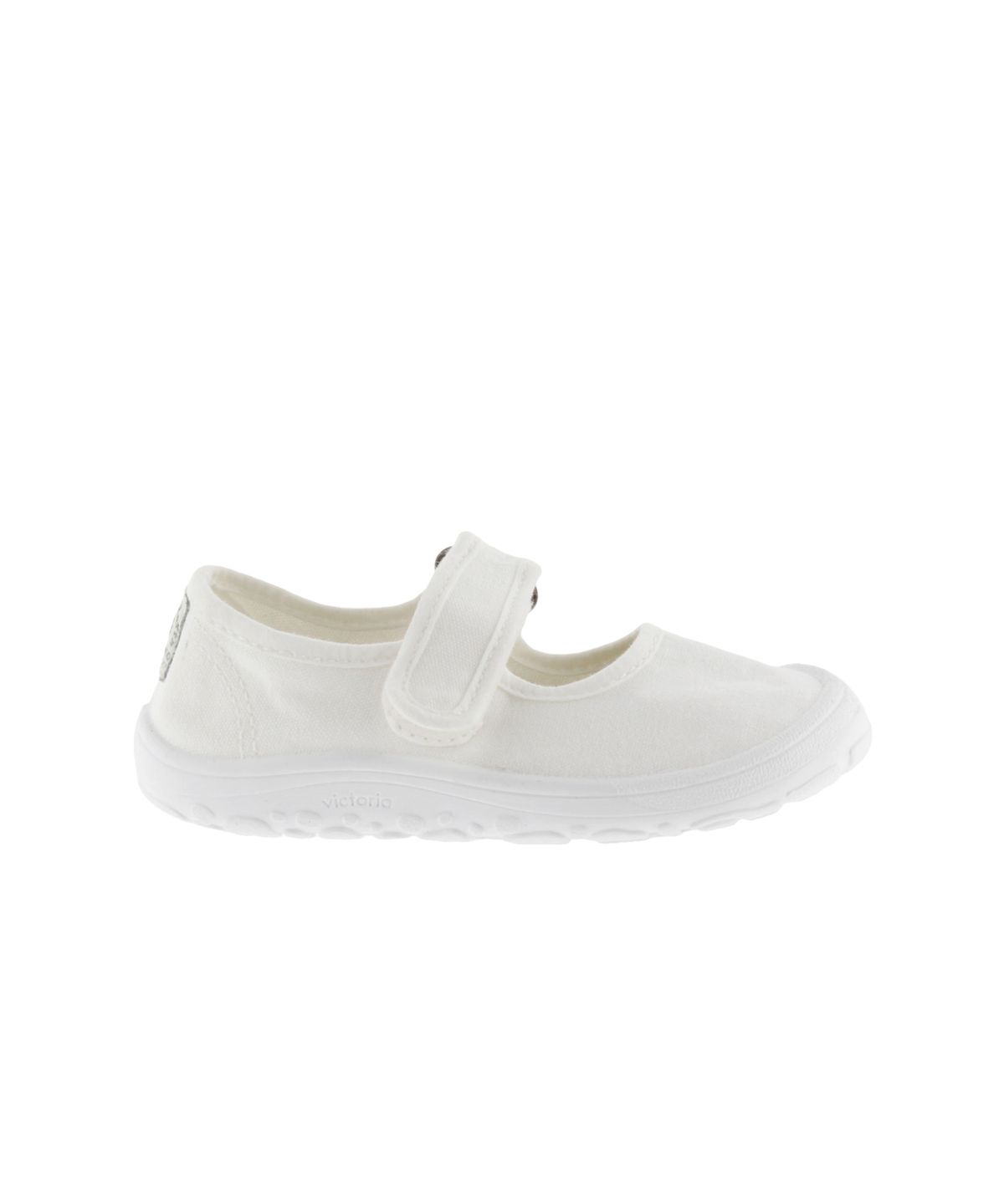 빅토리아슈즈 키즈(VICTORIA SHOES KIDS) 보스코 베어풋 메르세데스 코튼 스니커즈 (1370109-BLANCO)