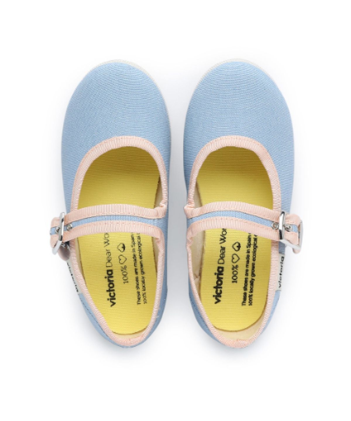 빅토리아슈즈 키즈(VICTORIA SHOES KIDS) 주니어 오다 캔버스 메리제인 (J1049117-GLACIAR)