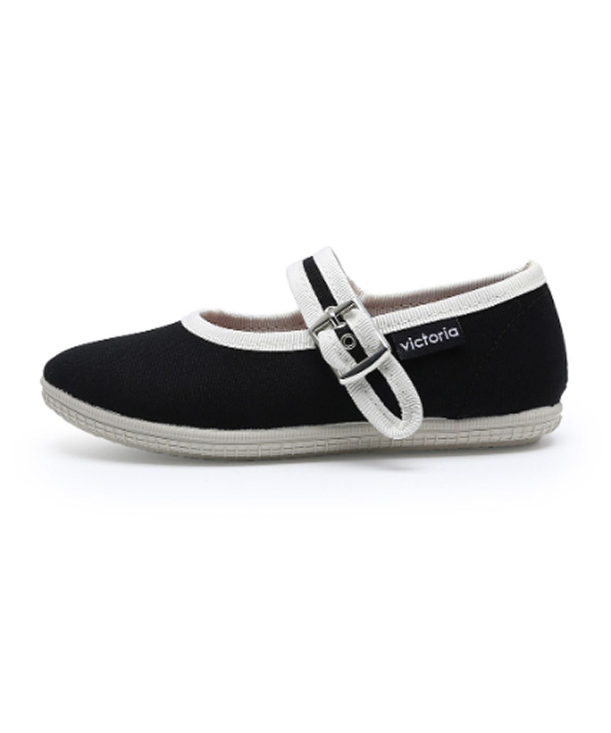 빅토리아슈즈 키즈(VICTORIA SHOES KIDS) 주니어 오다 캔버스 메리제인 (J1049117-NEGRO)