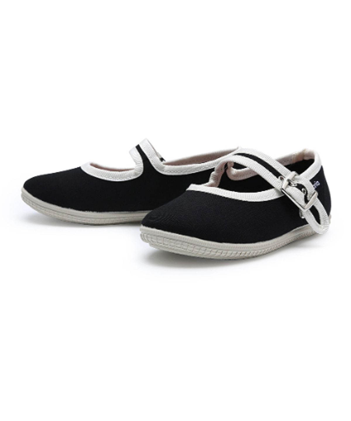빅토리아슈즈 키즈(VICTORIA SHOES KIDS) 주니어 오다 캔버스 메리제인 (J1049117-NEGRO)