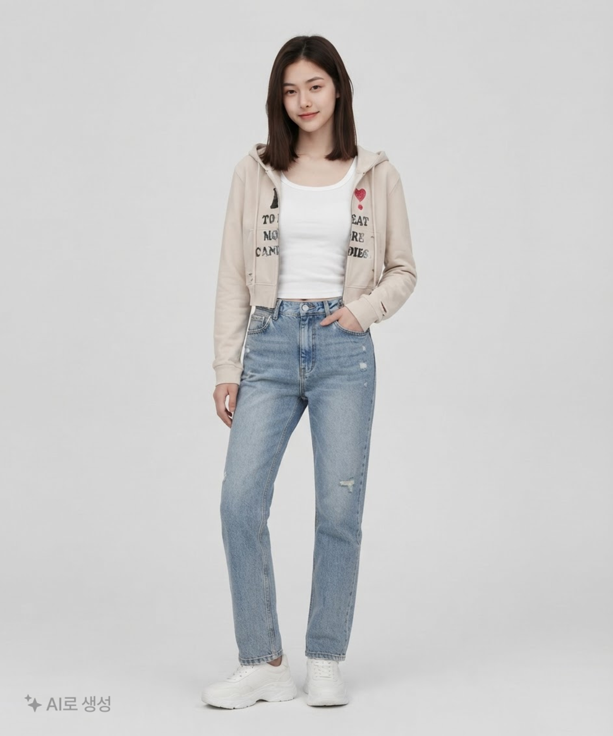 에이이에이이(AEAE) 후드 집업 XS