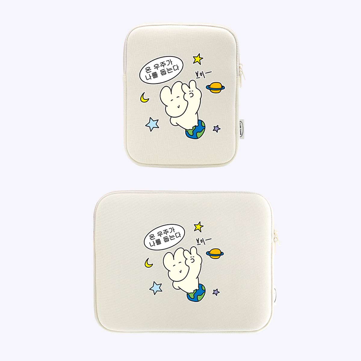 위드썸(WITHSOME) 온 우주가 나를 돕는다 아이패드 파우치