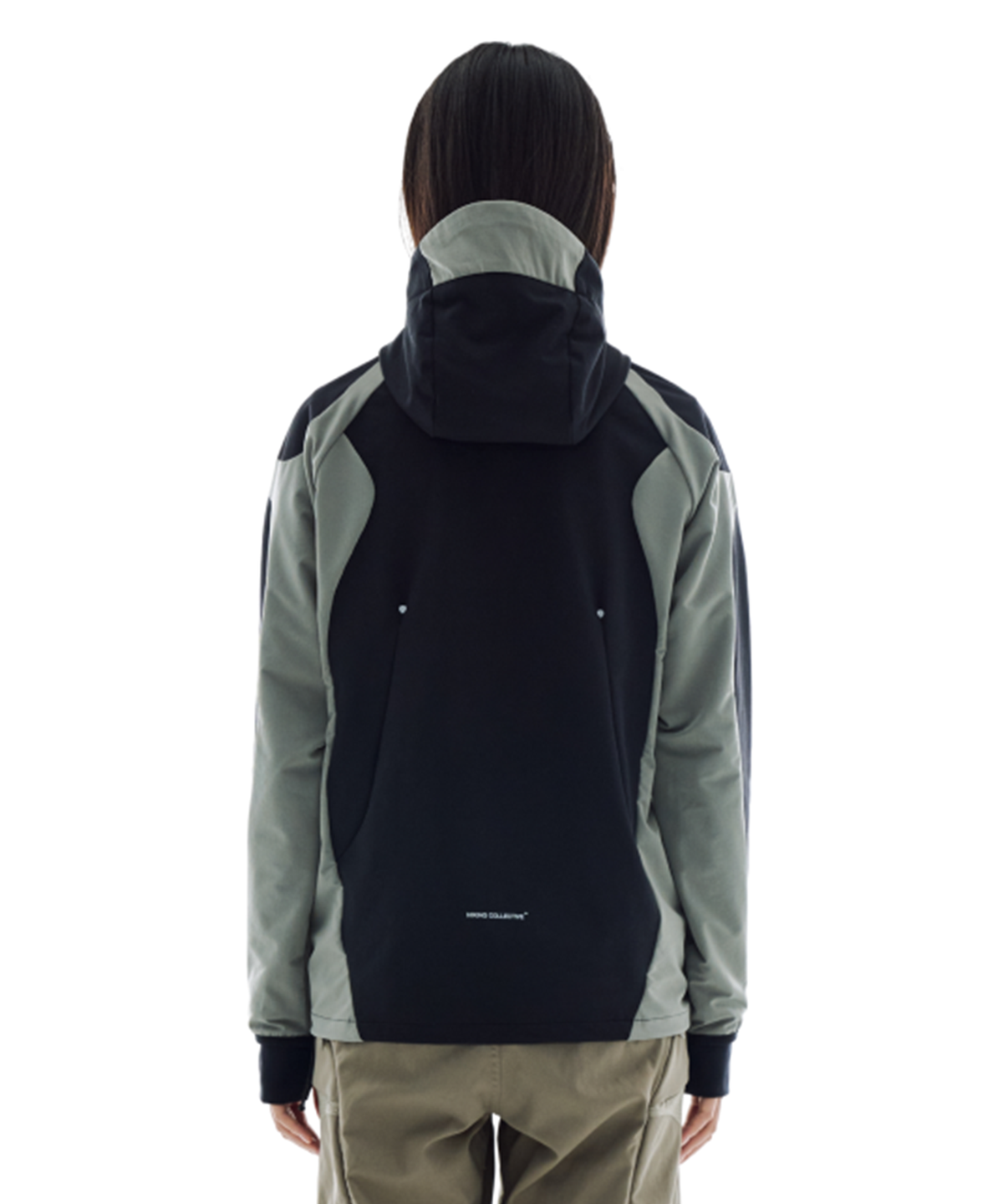 콜드웜(COLDWARM) Contour Shell Jacket (Black/Charcoal) -Women-
