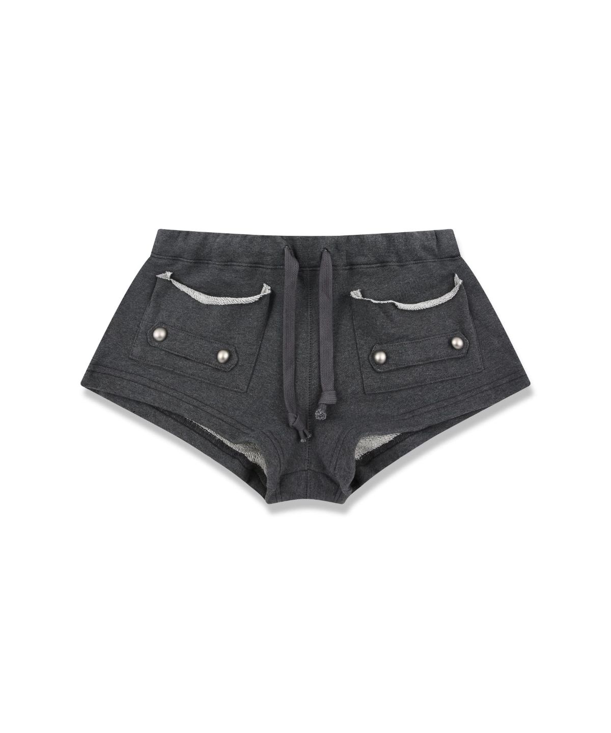알디유(ALDIYOUU) Napoleon Sweat Shorts - Charcoal