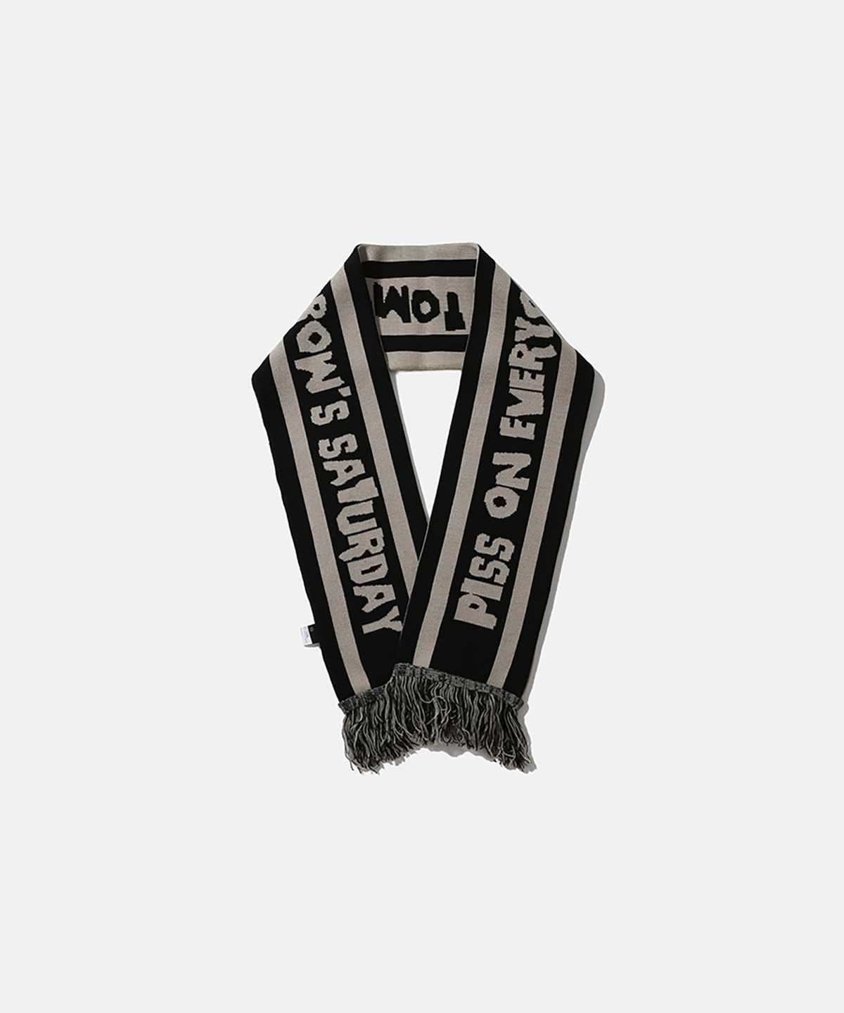 모이프(MOIF) [AW26] SUPPORTER MUFFLER / BLACK