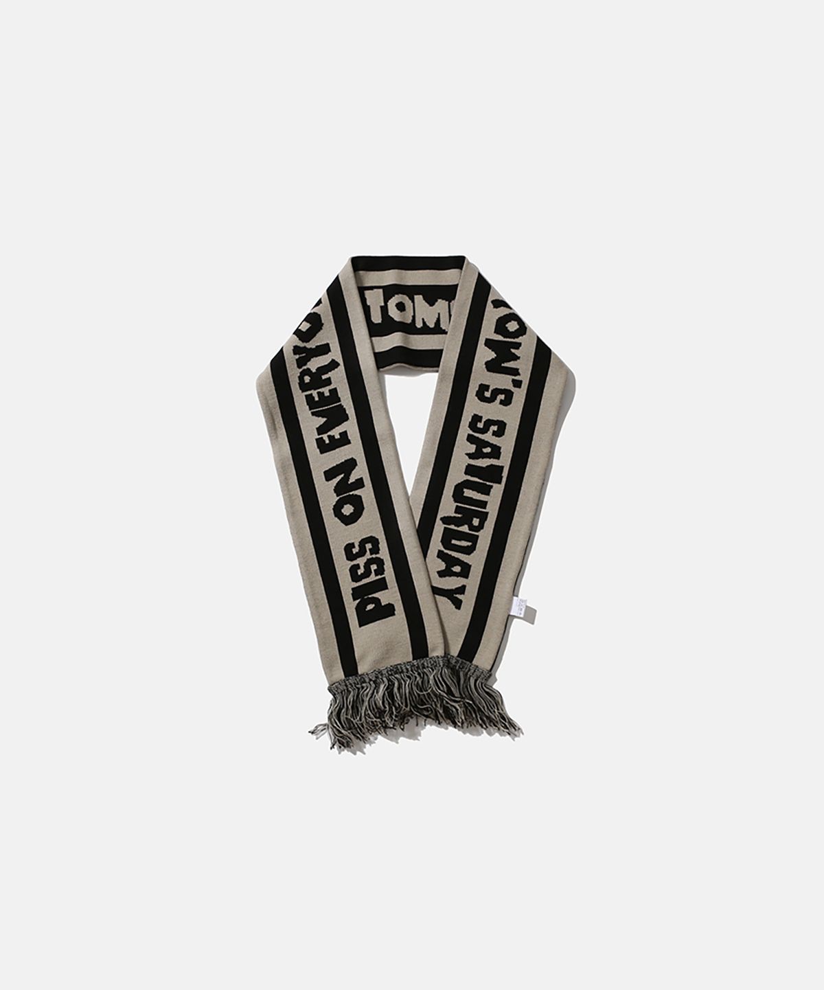 모이프(MOIF) [AW26] SUPPORTER MUFFLER / BLACK