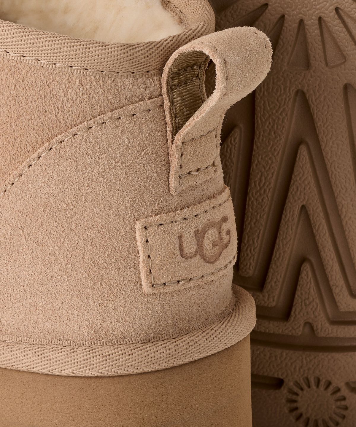 어그(UGG) [WOMEN] 클래식 울트라 미니 플랫폼 - 샌드 / 1135092-SAN