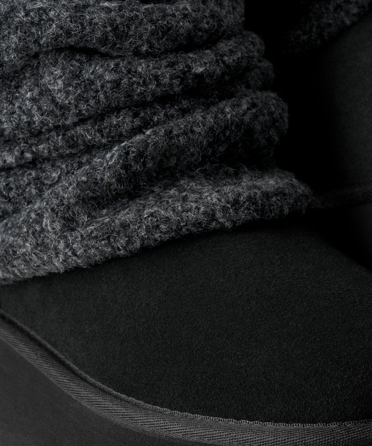 어그(UGG) [WOMEN] 클래식 미니 디퍼 레그워머 - 블랙 / 1178990-BLK