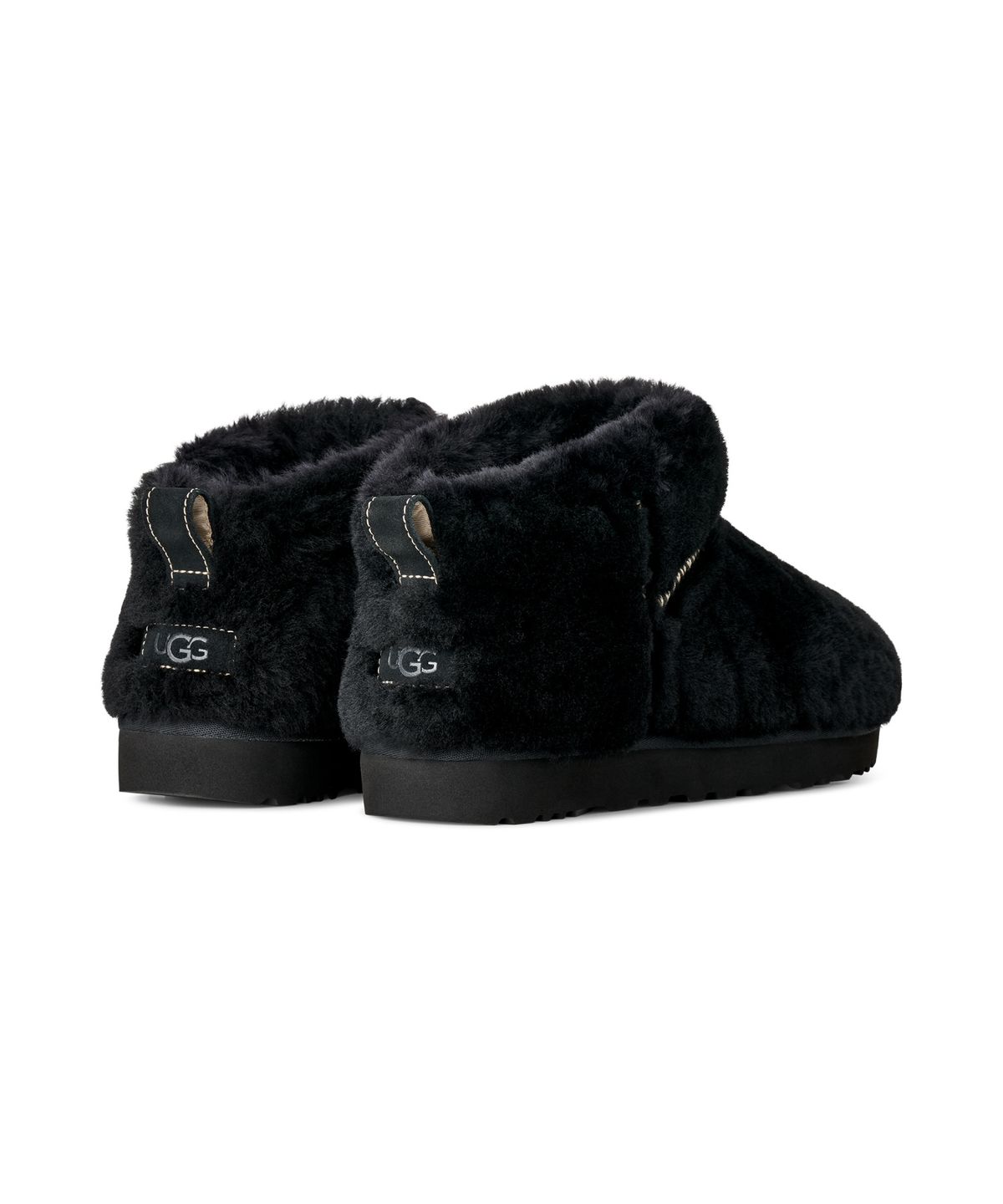 어그(UGG) [WOMEN] 클래식 울트라 미니 플러프드 - 블랙 / 1180450-BLK