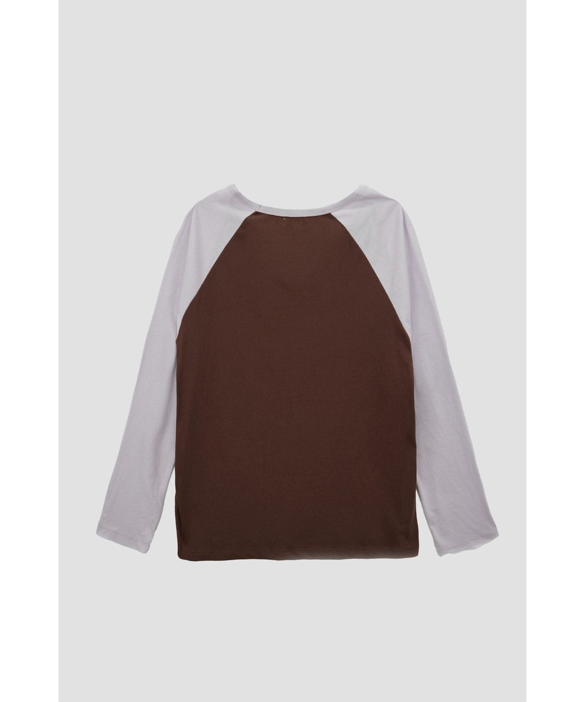 1011갤러리(1011 GALLERY) Rohheit Return Raglan Long Sleeve - Brown/Lavender