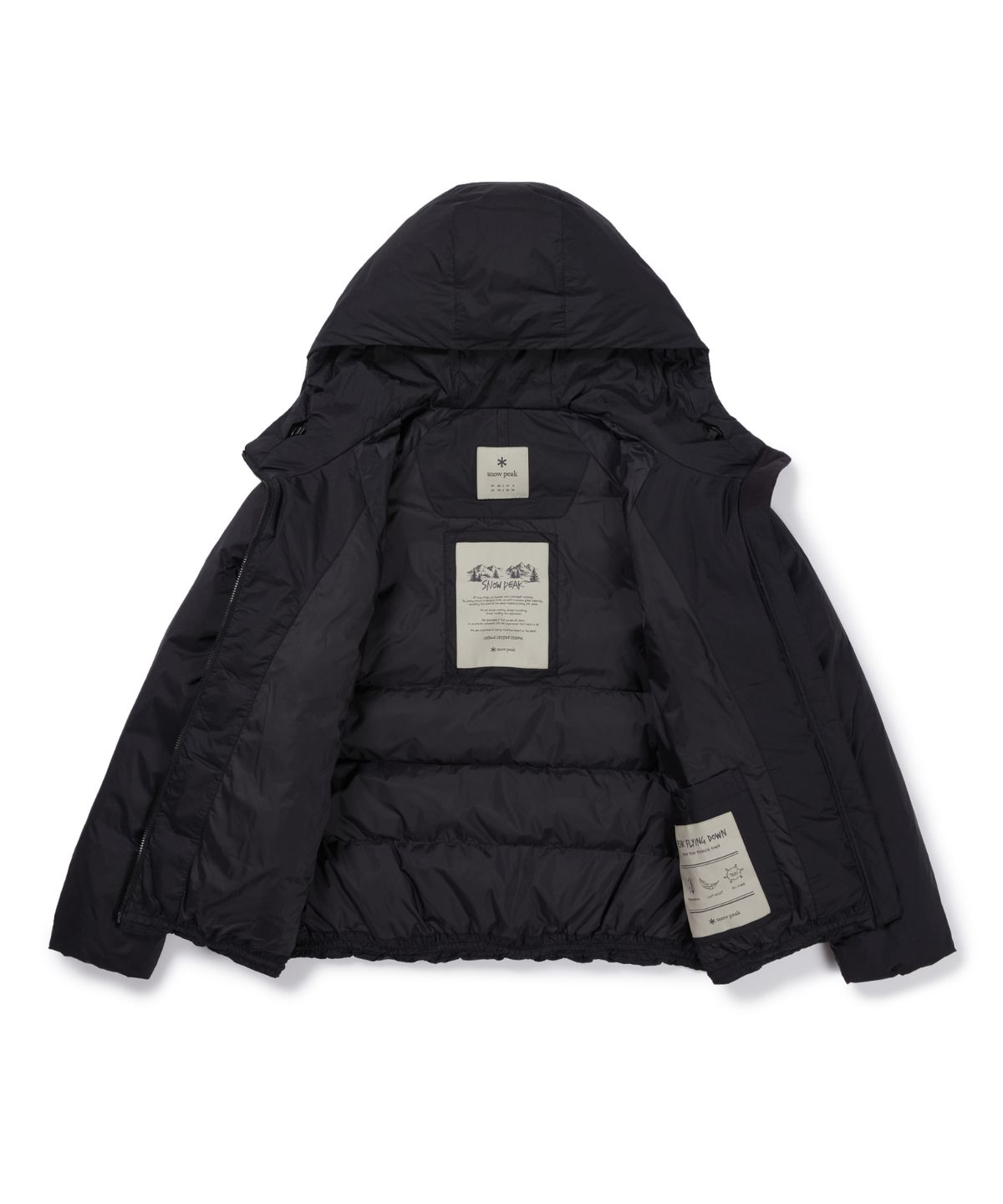 스노우피크 어패럴(SNOWPEAK APPAREL) 퍼피나 여성 후드 경량 다운 자켓 (S26WWFDJ23) Black