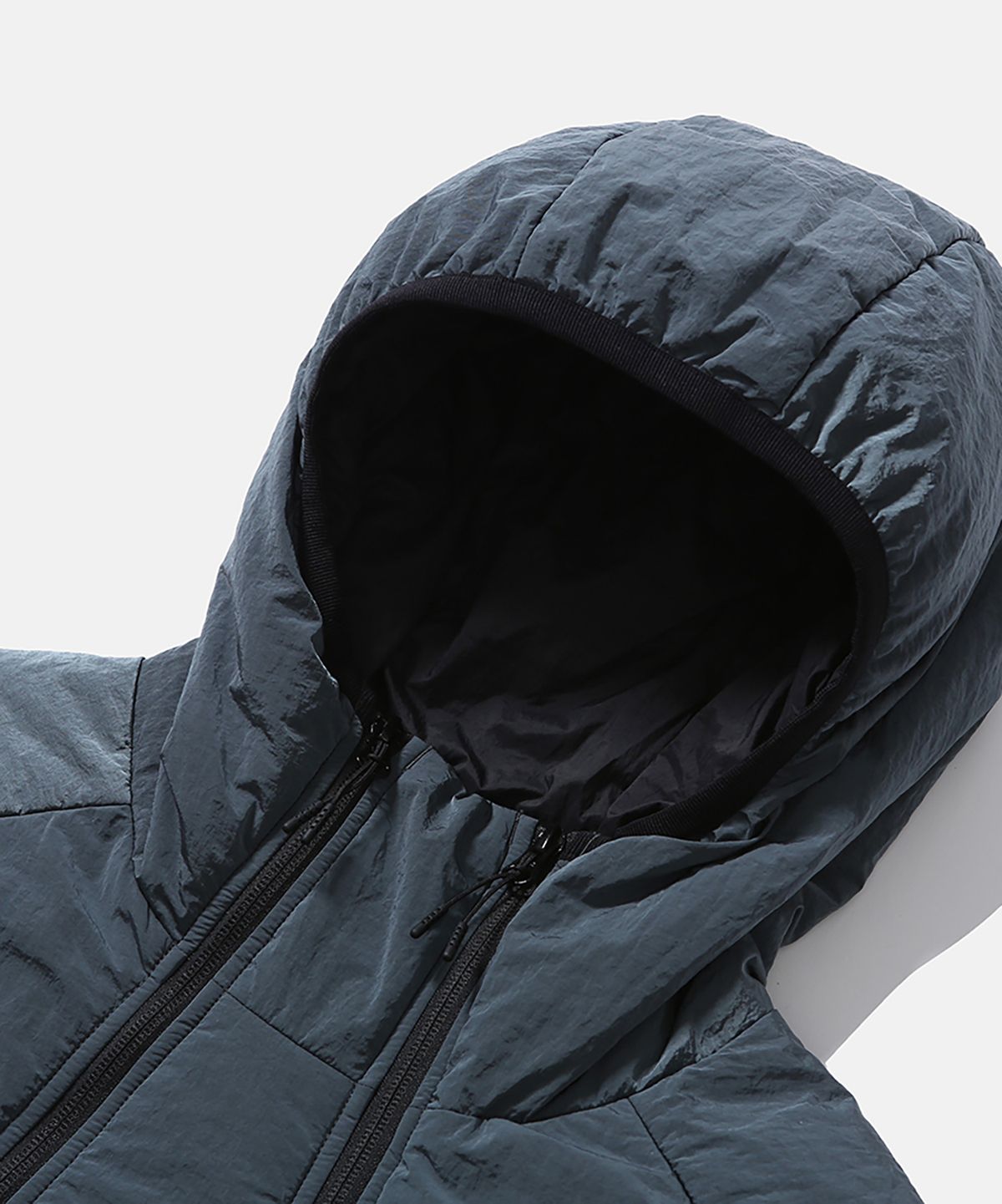 모이프(MOIF) [AW26] DOUBLE-ZIP INSULATED PARKA(Ver.2) / AEGEAN BLUE