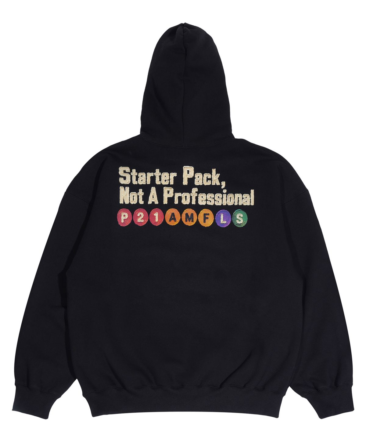 퍼츠(POTS) P.T.A HOODIE [BLACK]