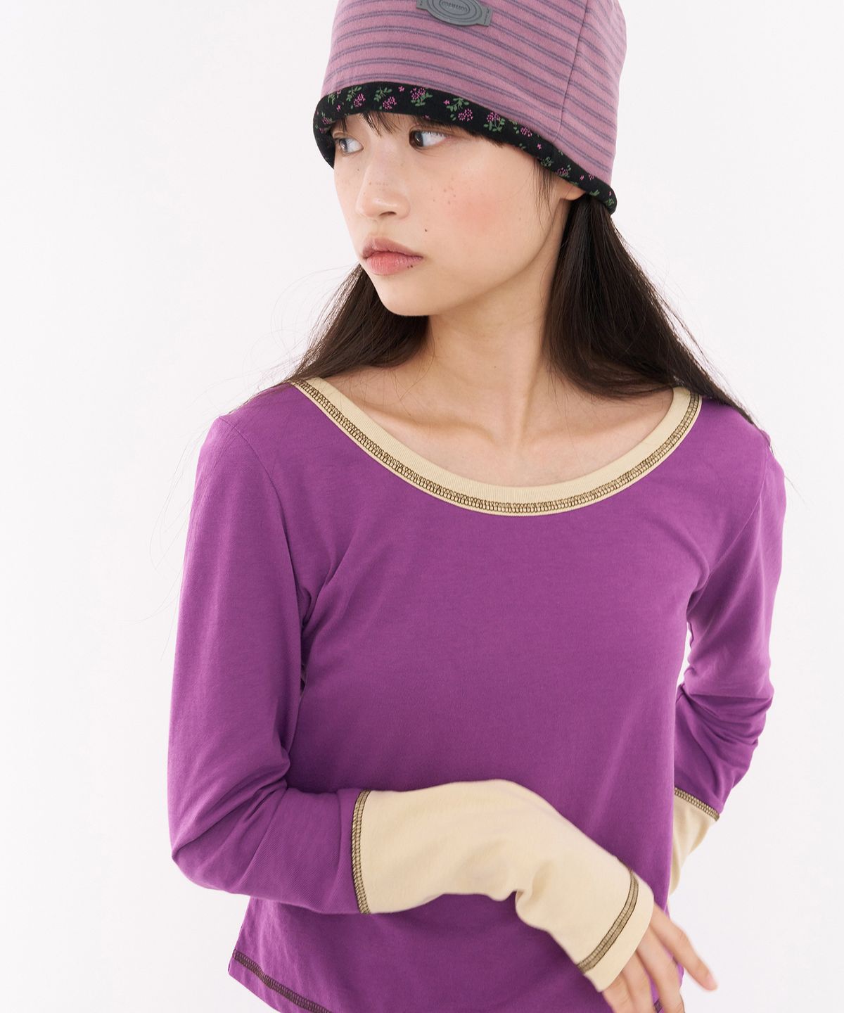 무음(MUWM) 스쿱 포 슬리브 티 Scoop Paw Sleeve Tee (3 Colors)