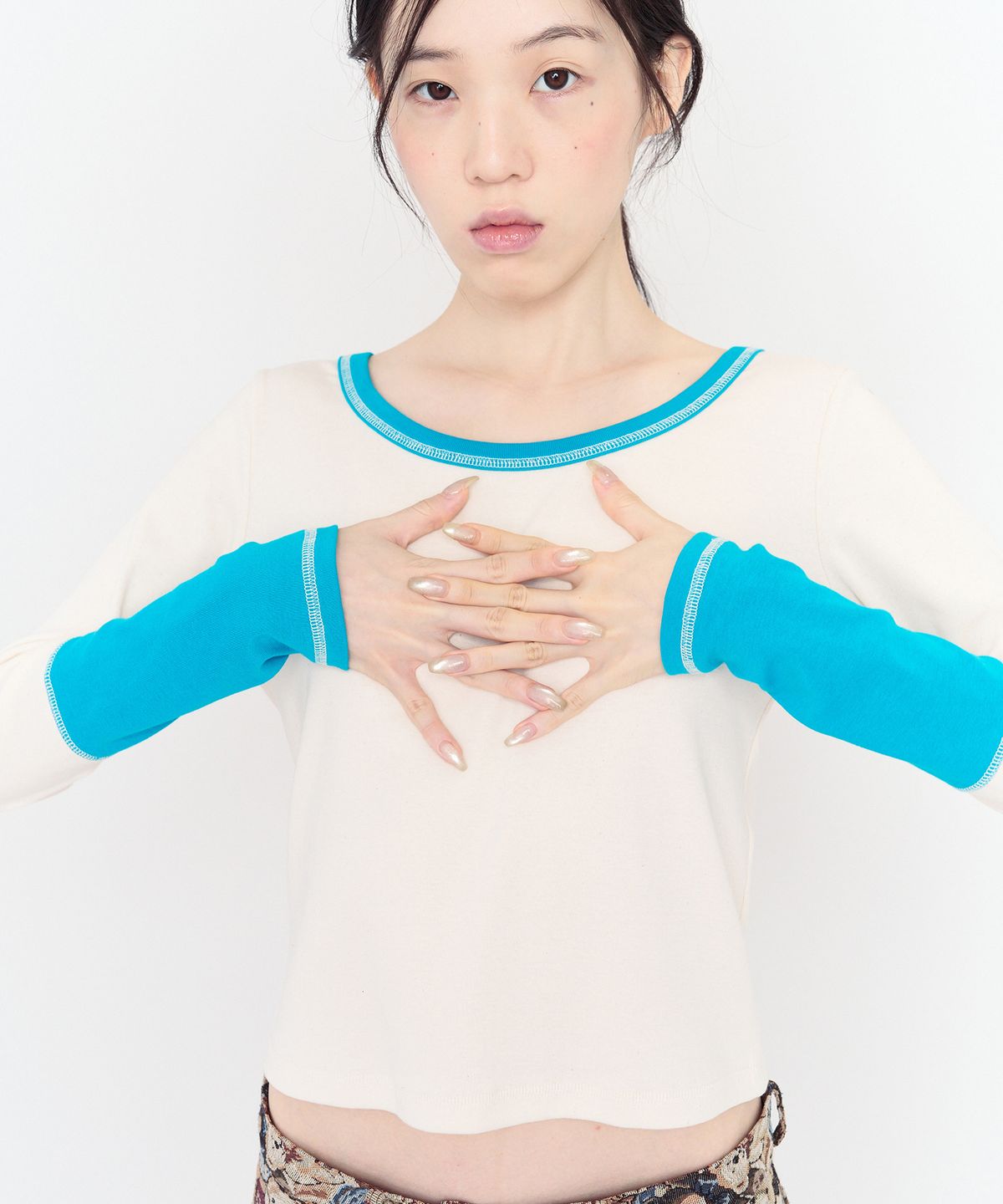 무음(MUWM) 스쿱 포 슬리브 티 Scoop Paw Sleeve Tee (3 Colors)
