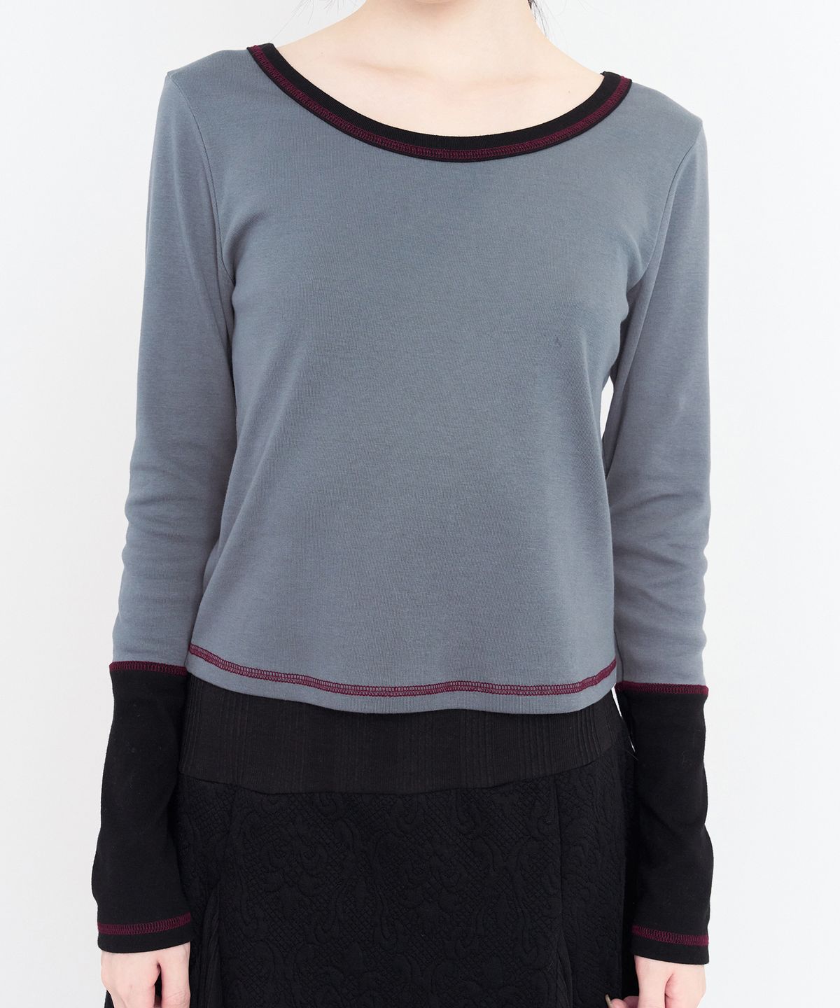 무음(MUWM) 스쿱 포 슬리브 티 Scoop Paw Sleeve Tee (3 Colors)