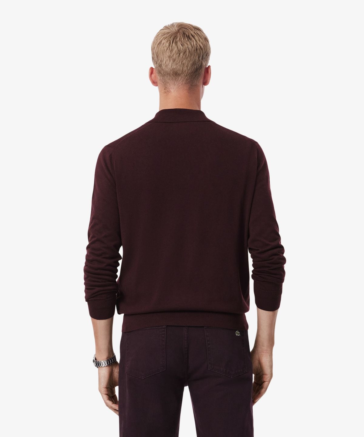라코스테(LACOSTE) 남성 리오셀 캐시미어 스웨터 폴로셔츠 AH8586-56N 3KE