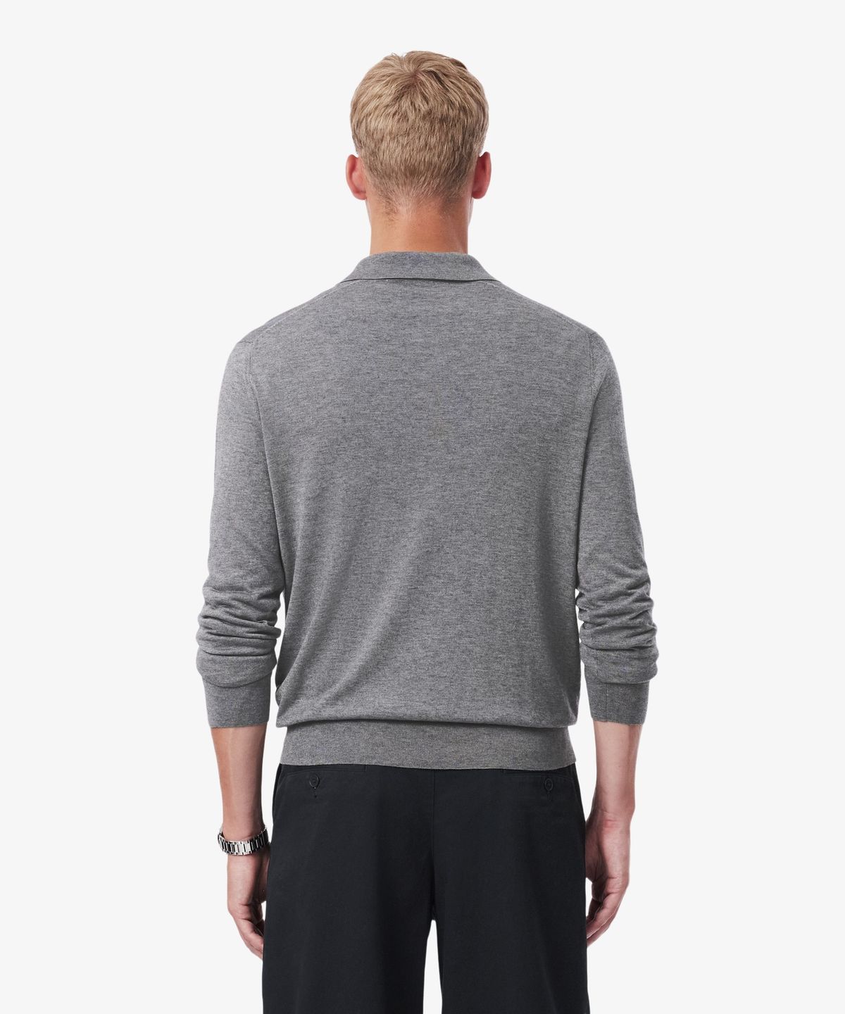 라코스테(LACOSTE) 남성 리오셀 캐시미어 스웨터 폴로셔츠 AH8586-56N UWC