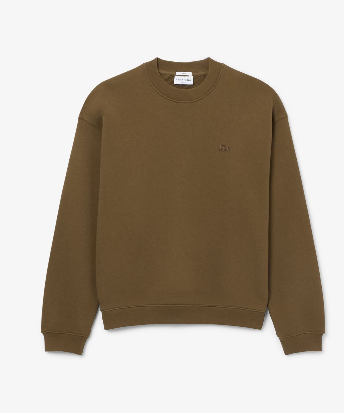 라코스테(LACOSTE) 남성 크록 시그니처 루즈핏 크루넥 스웻셔츠 SH7745-56N DPD