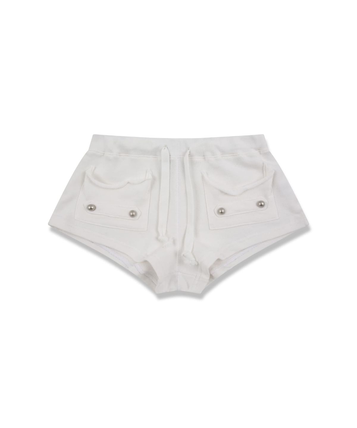 알디유(ALDIYOUU) Napoleon Sweat Shorts - White
