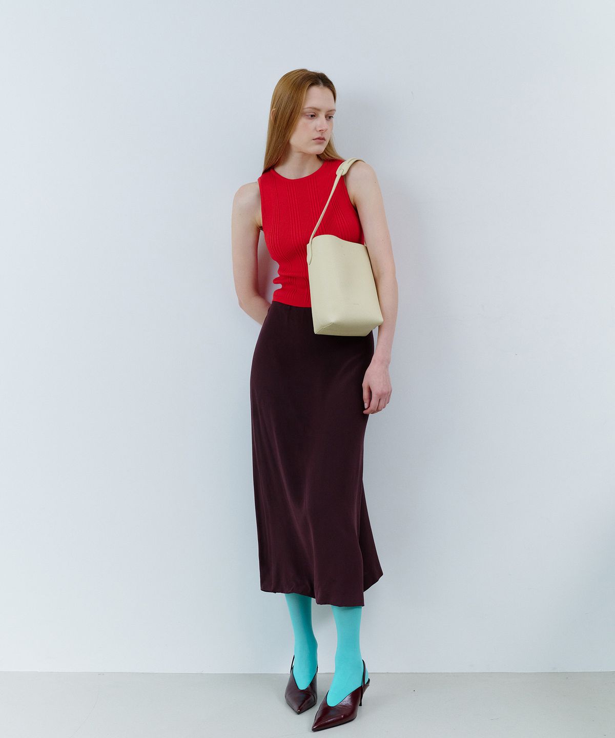 코이무이(KOIMOOI) Pause Hobo Bag Small (Cream)