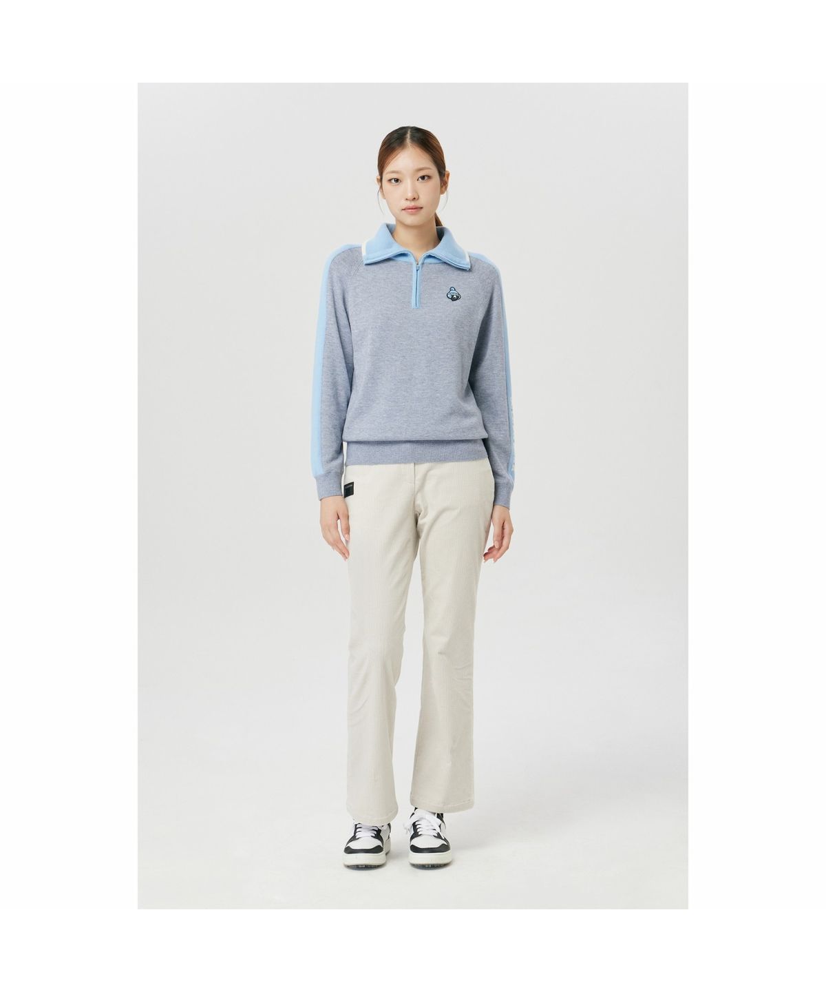 골든베어(GOLDEN BEAR) (여성) Corduroy Semi Boots-Cut Pants G5PAW26202IVX