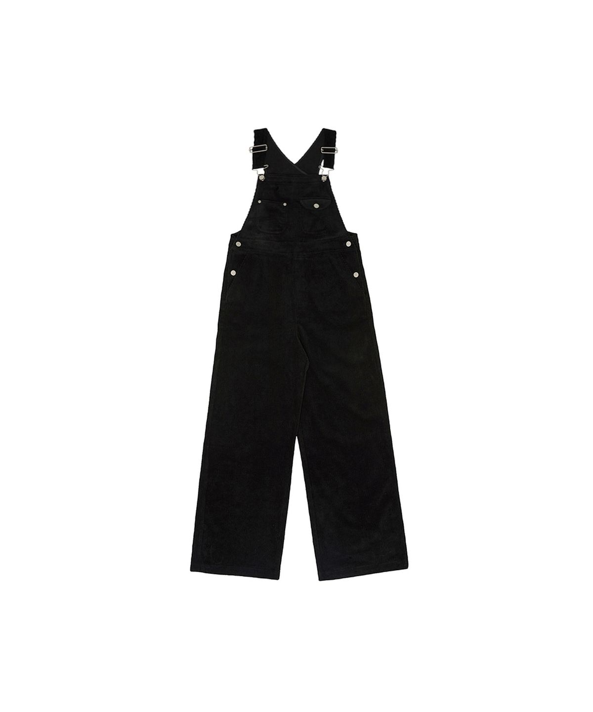 피브비(PIV’VEE) Corduroy Overalls (ebony black)