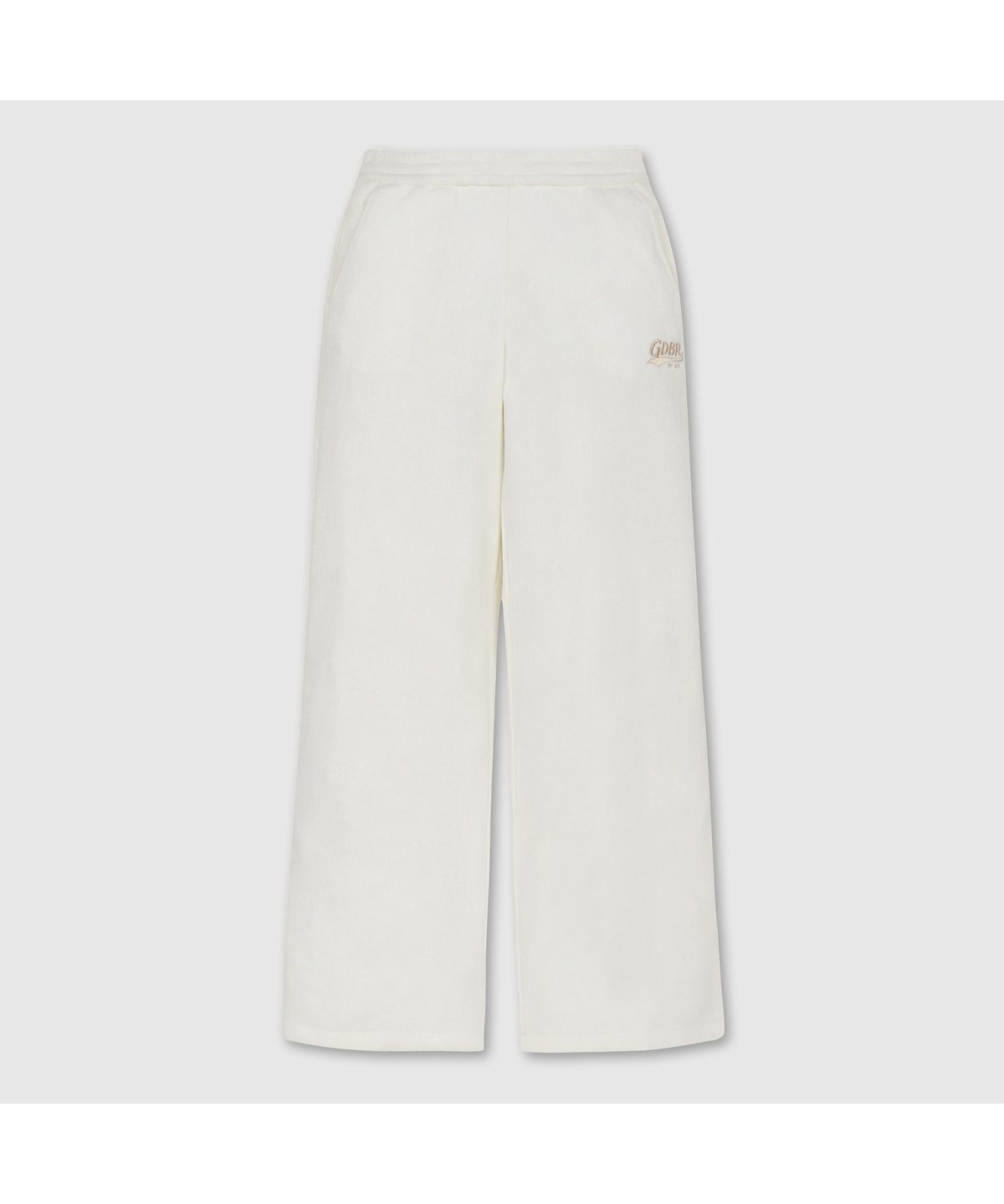골든베어(GOLDEN BEAR) (여성) Velour Semi Wide Pants (SET UP) G5PAW26203IVX