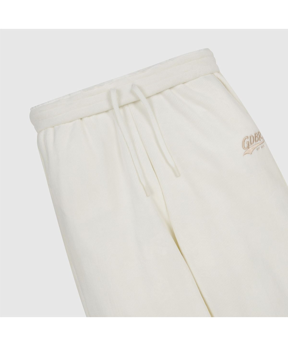 골든베어(GOLDEN BEAR) (여성) Velour Semi Wide Pants (SET UP) G5PAW26203IVX