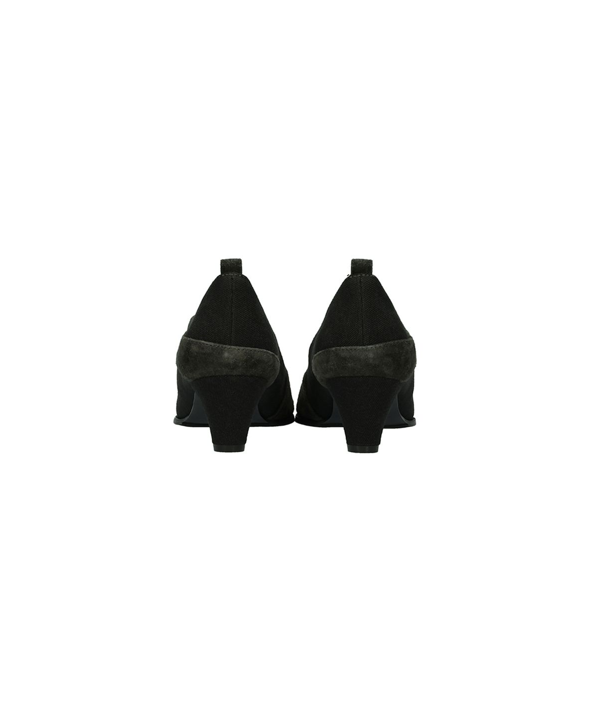 포트리스(4TRESS) LEATHER LAYERING PUMPS 01 BLACK
