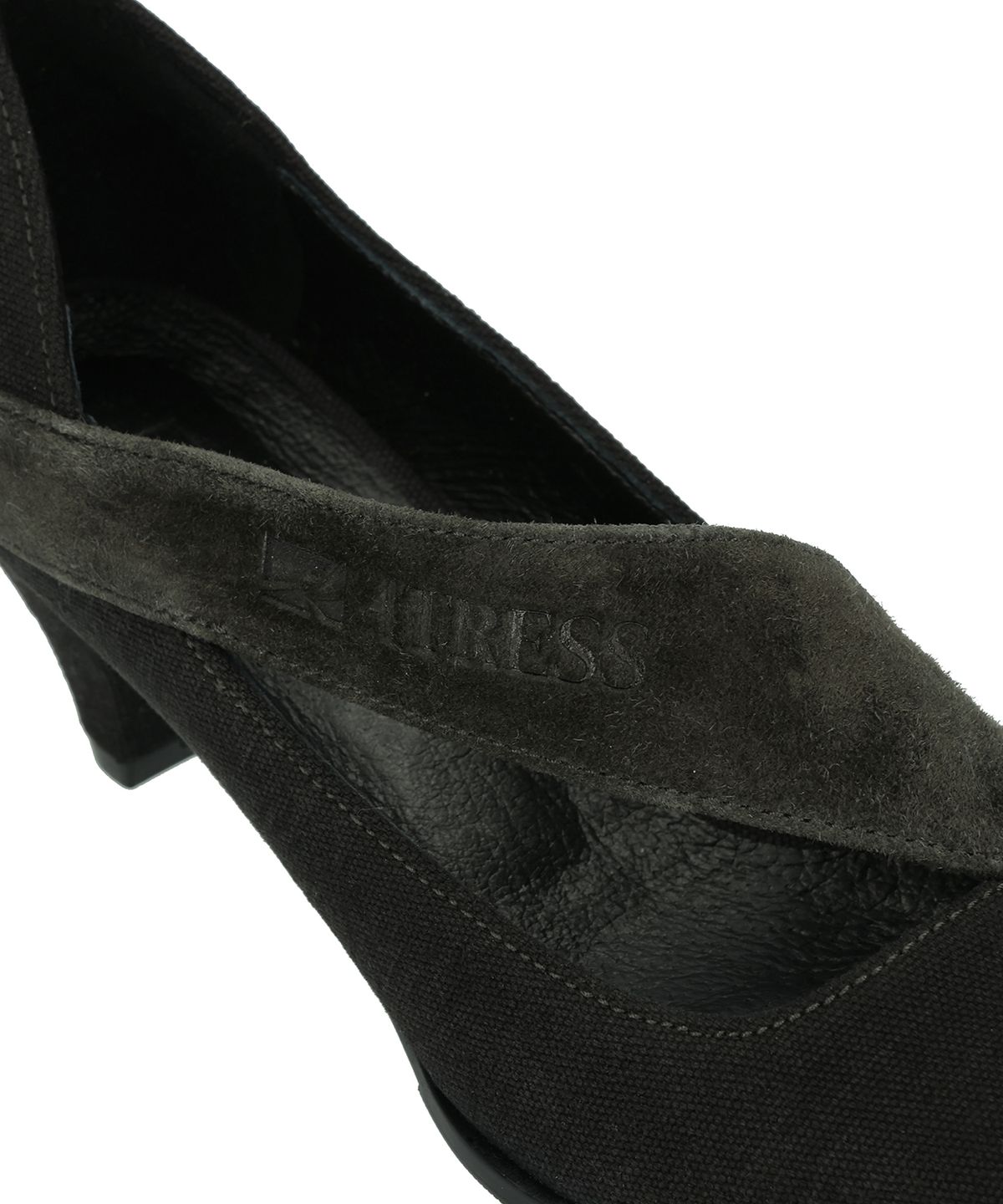 포트리스(4TRESS) LEATHER LAYERING PUMPS 01 BLACK