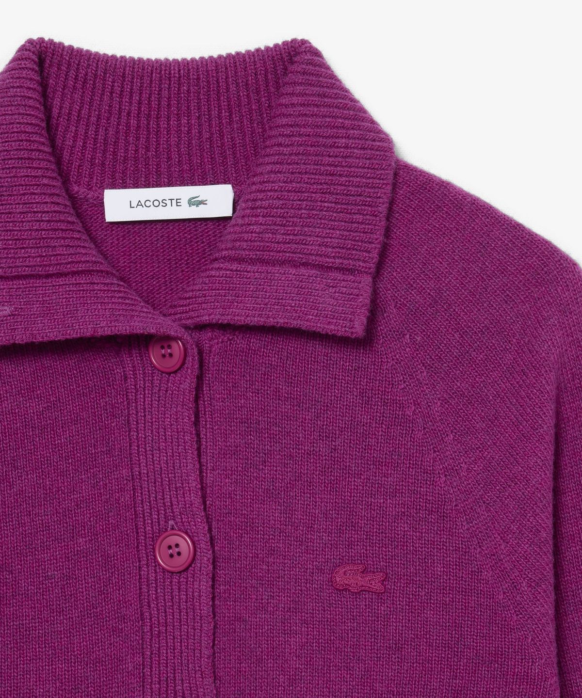 라코스테(LACOSTE) 여성 카디드울 하프버튼 스웨터 AF4010-56N ZK2