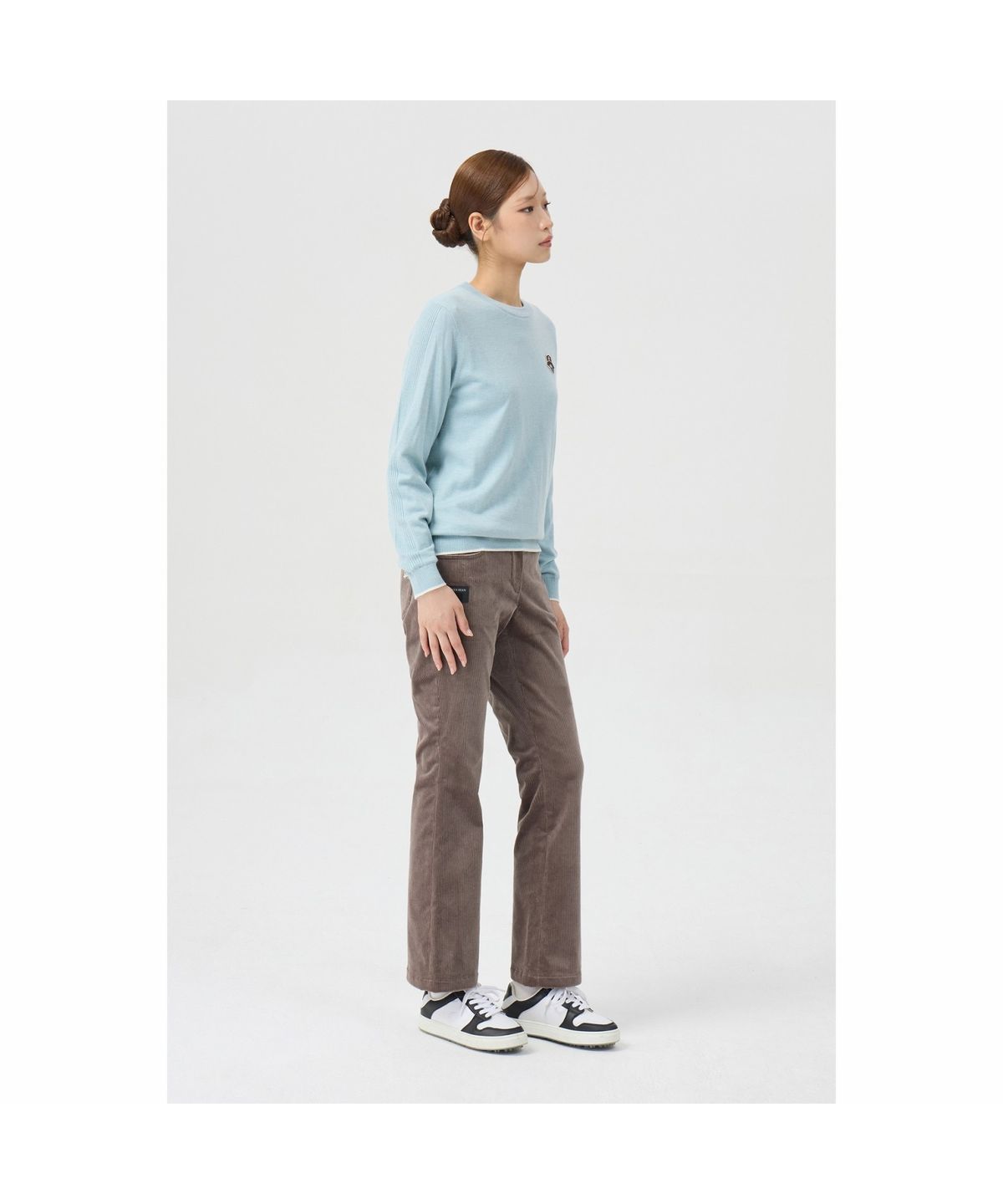 골든베어(GOLDEN BEAR) (여성) Corduroy Semi Boots-Cut Pants G5PAW26202BRX