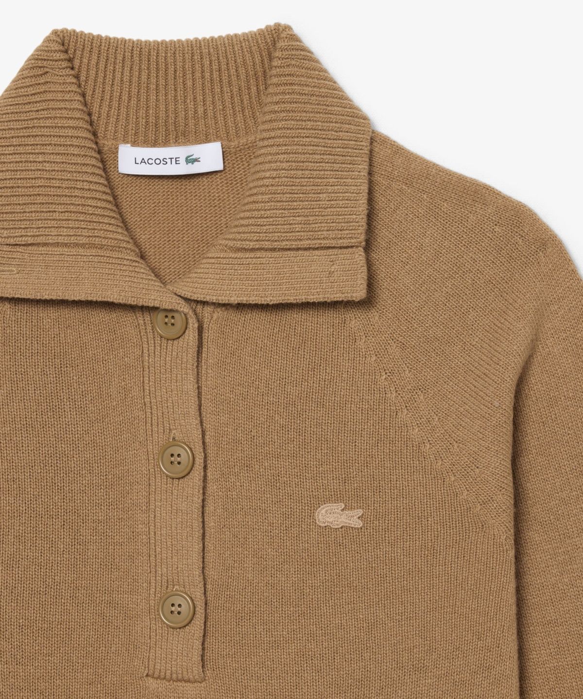 라코스테(LACOSTE) 여성 카디드울 하프버튼 스웨터 AF4010-56N VV7