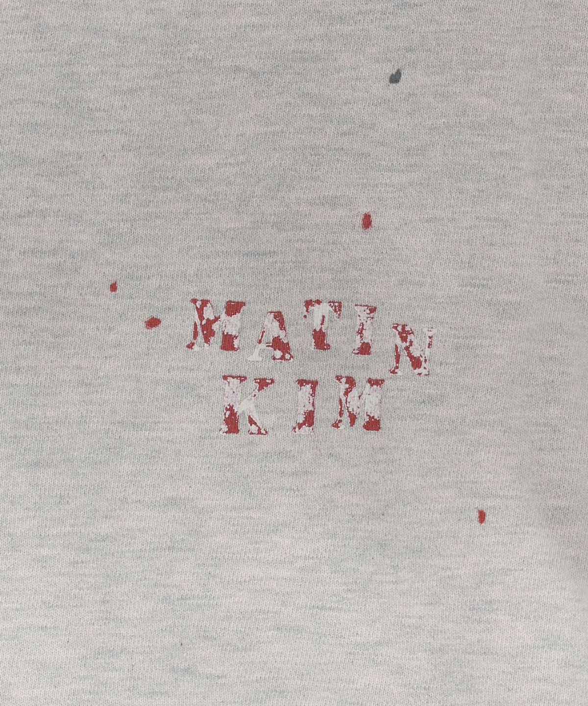 마뗑킴(MATIN KIM) DUSTY WASHED BUTTON UP JUMPER IN LIGHT BEIGE