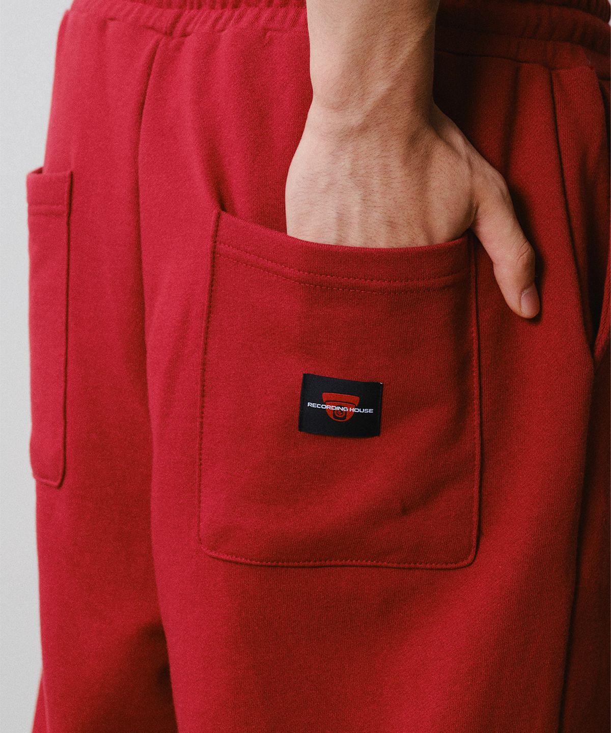 레코딩하우스(RECORDINGHOUSE) REC CLIMAX SWEATPANTS [RED]